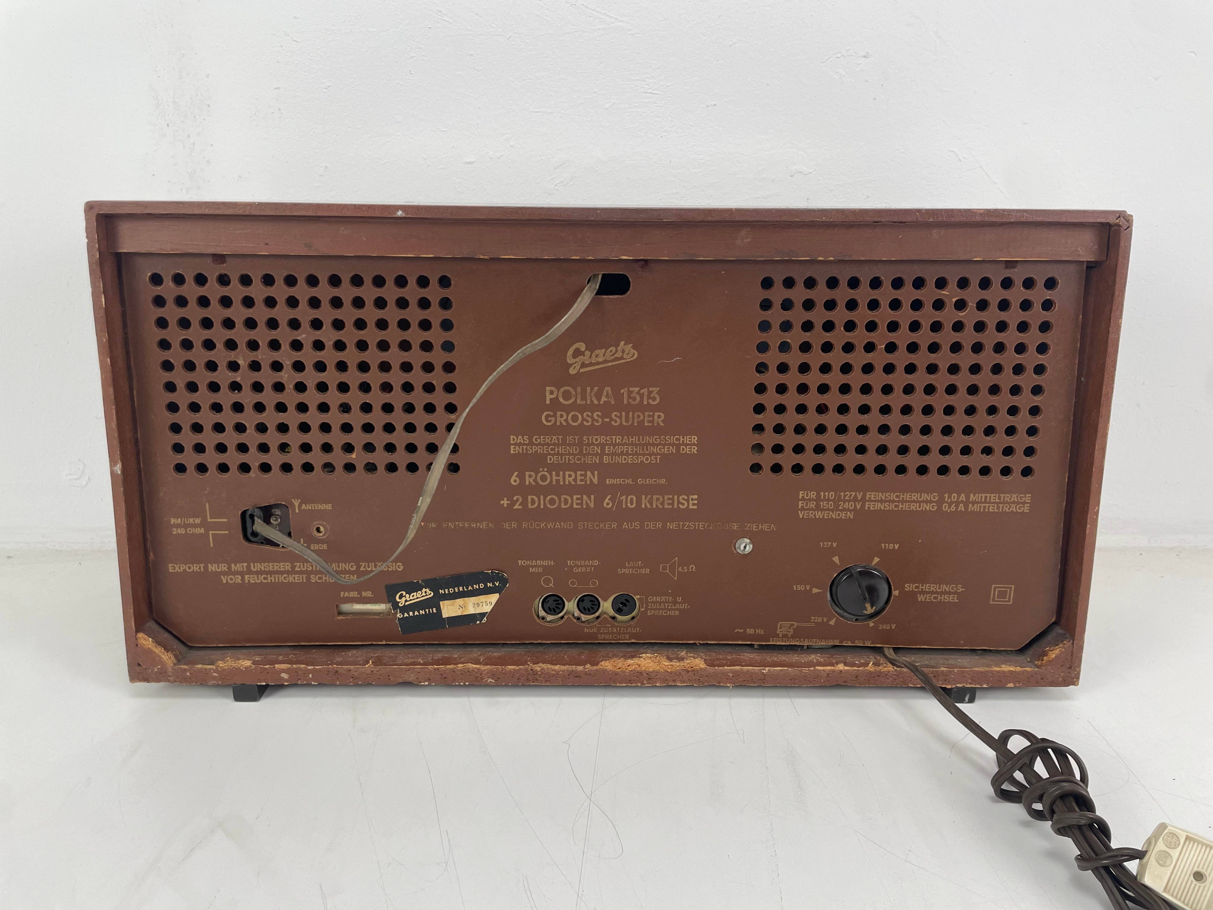 Polka - 1313 – Tube Radio – Vintage Valve Receiver