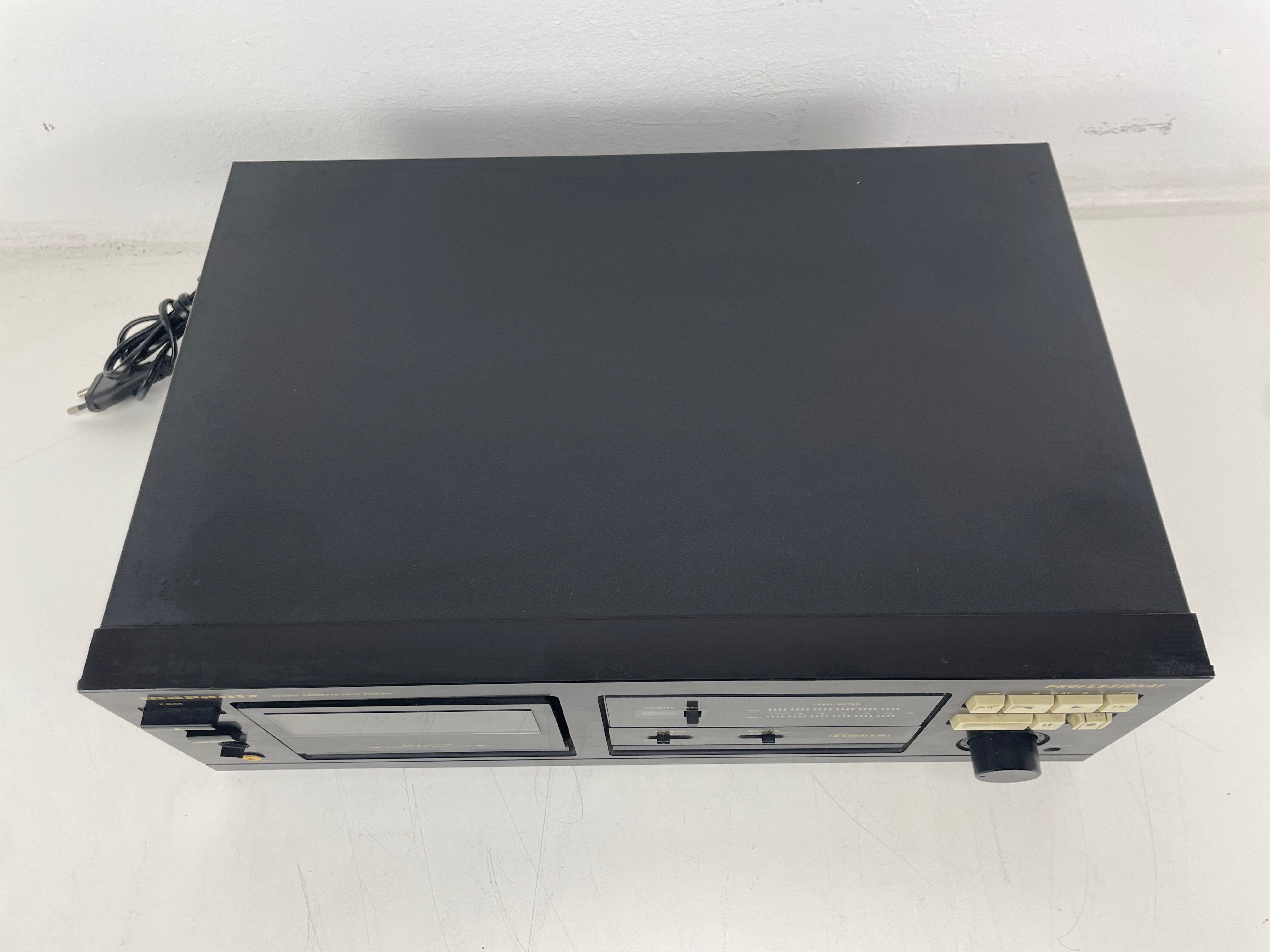 Marantz - PMD501 - Professional Stereo Cassette Deck - 2-Head - Serviced (New Feet)