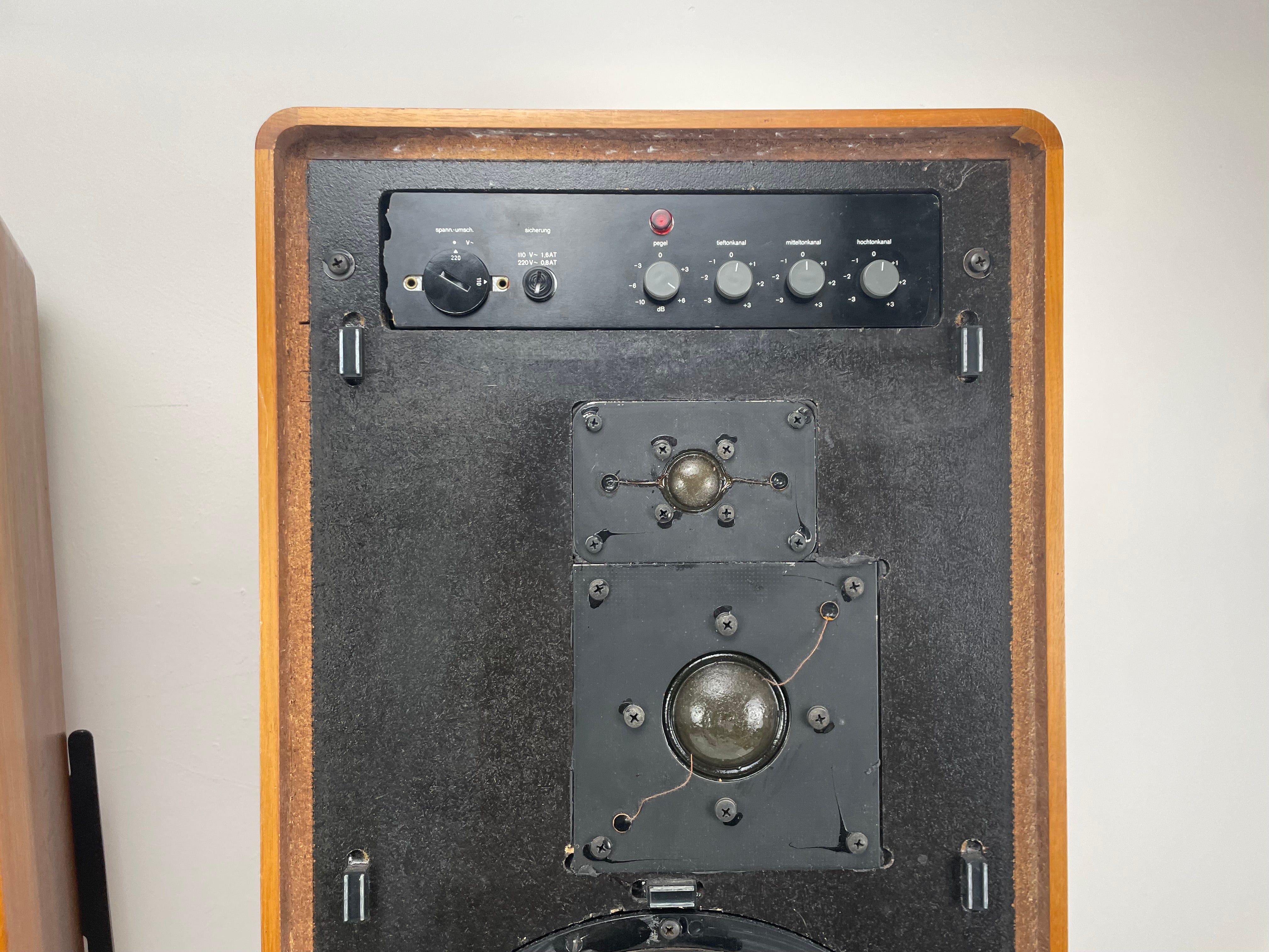 Braun - LV1020 - Active Studio Monitors - Inc. Powercables