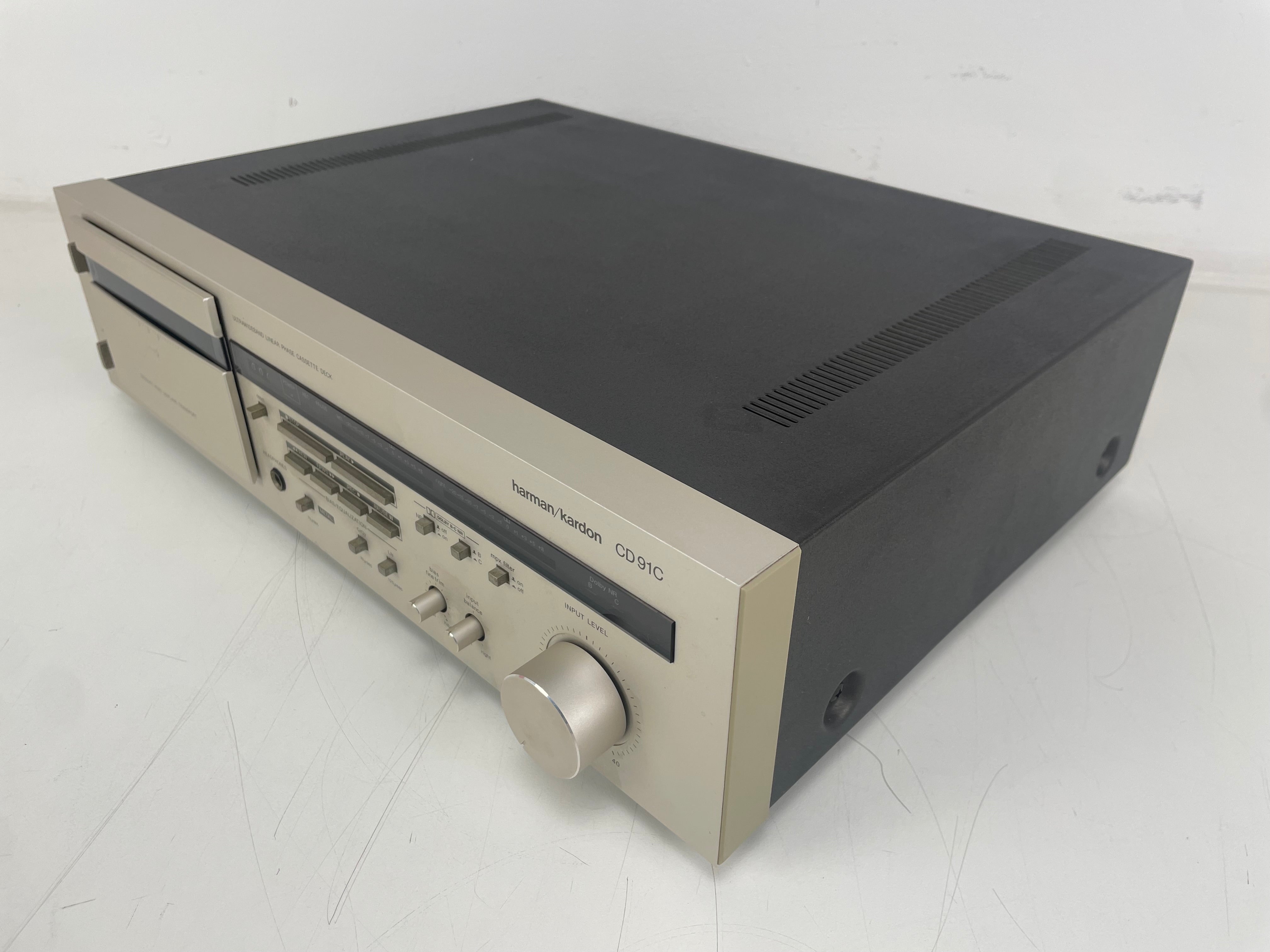 Harman/Kardon - CD91C - Linear Phase Cassette Deck - 2-Head