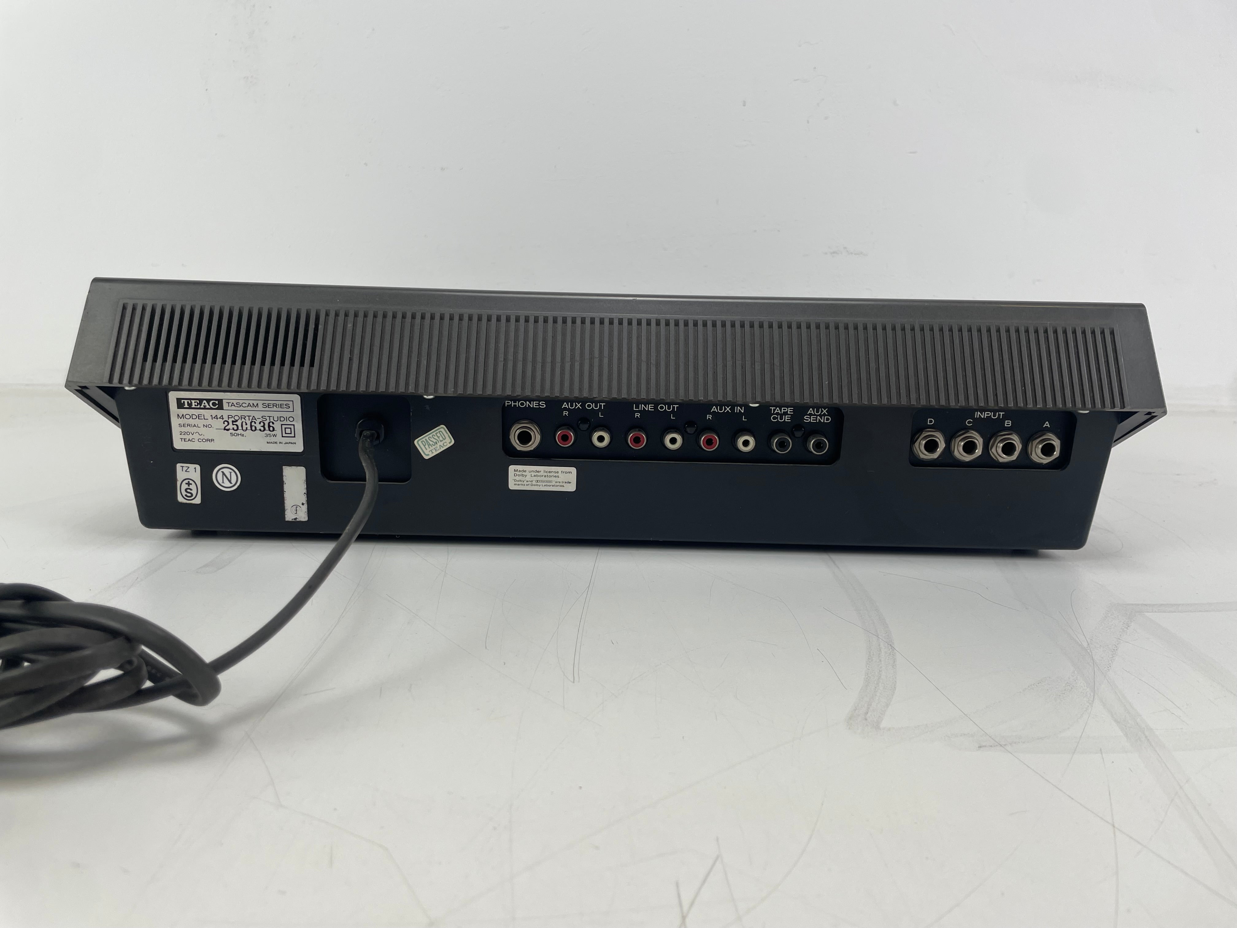 TEAC - 144 - Portastudio Multitrack Cassette Recorder - Serviced (Repaired)