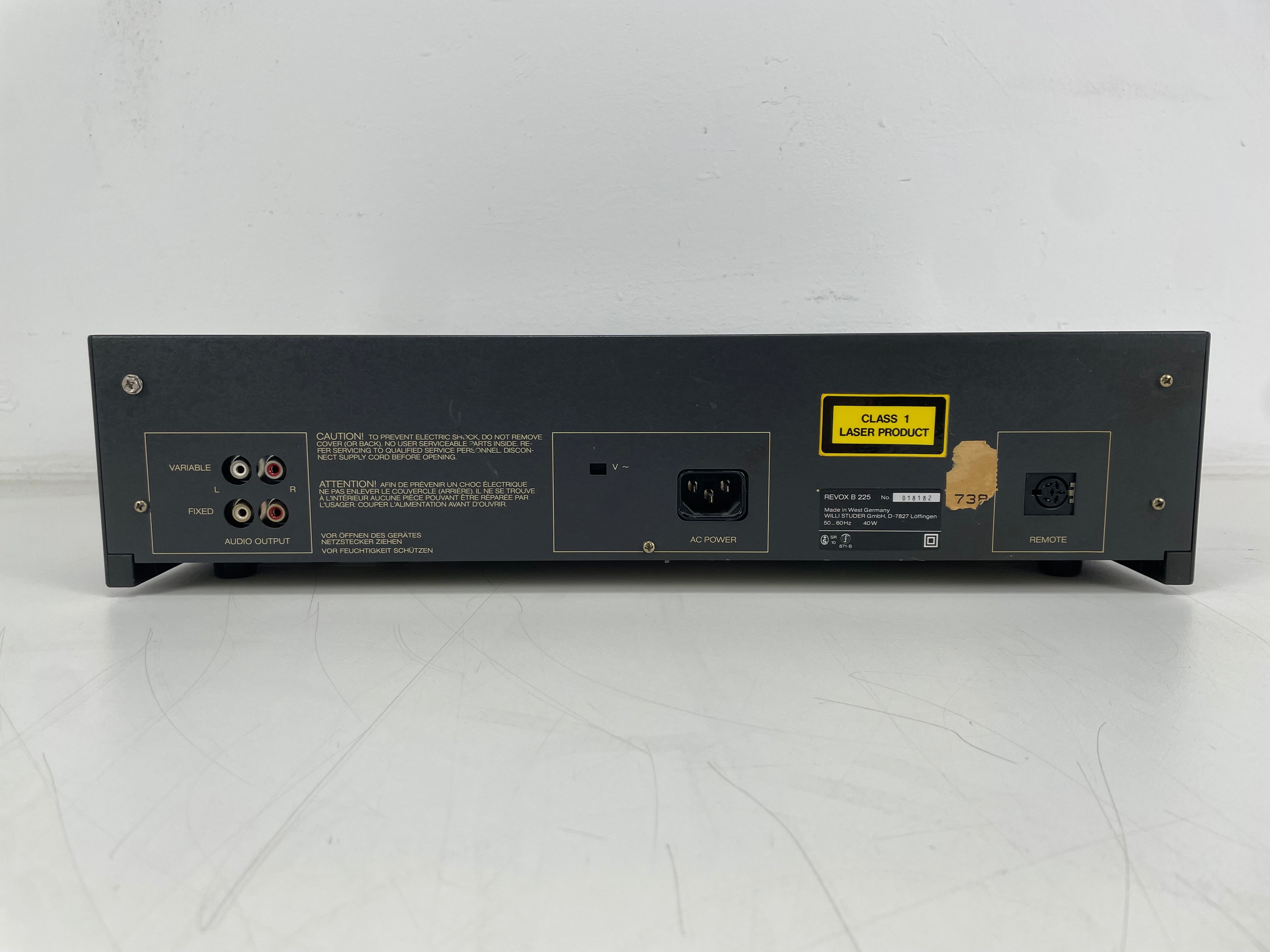 Revox - B225 - CD-Player - Serviced (Repaired)