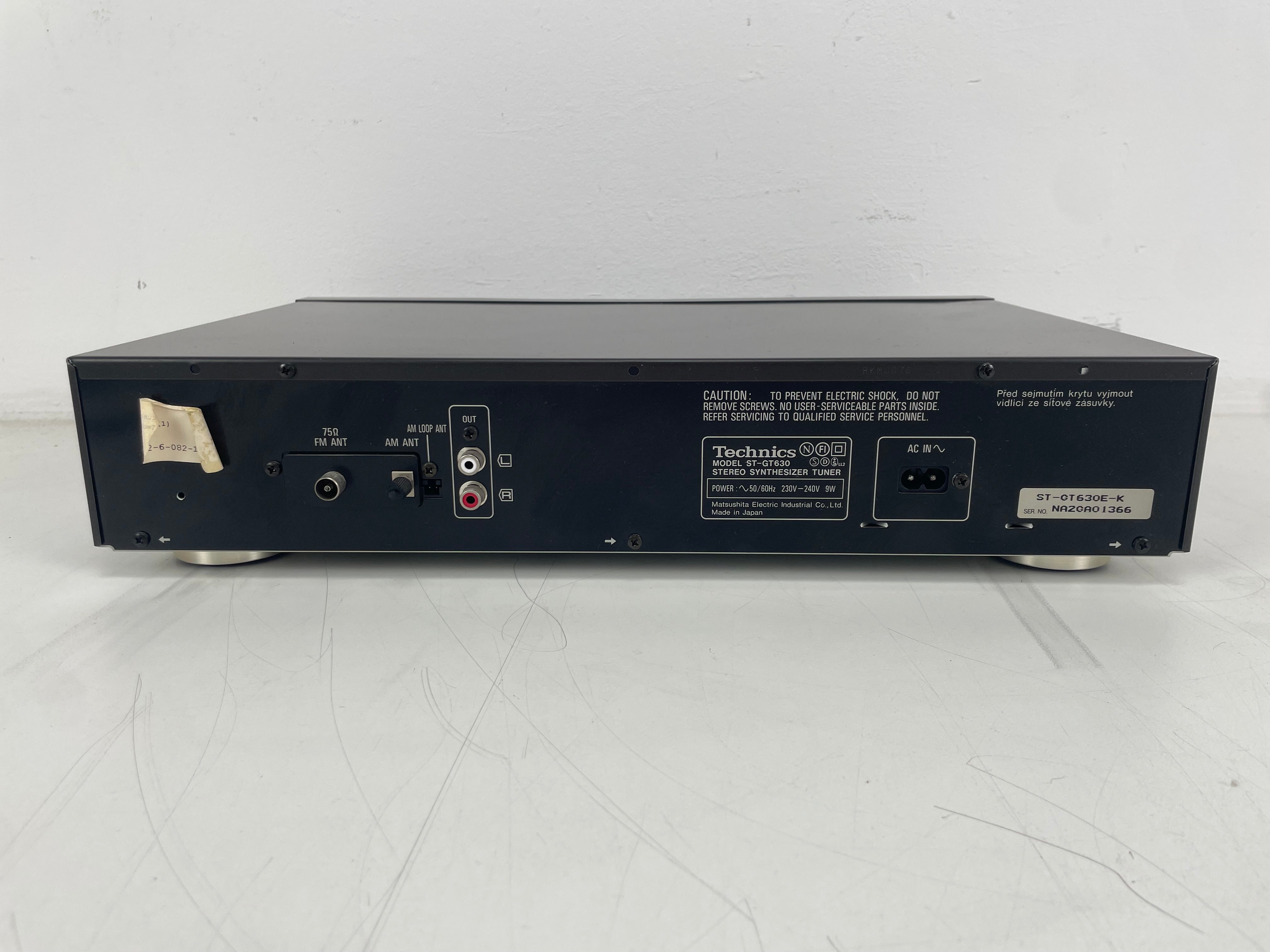 Technics - ST-GT630 - Stereo Synthesizer Tuner