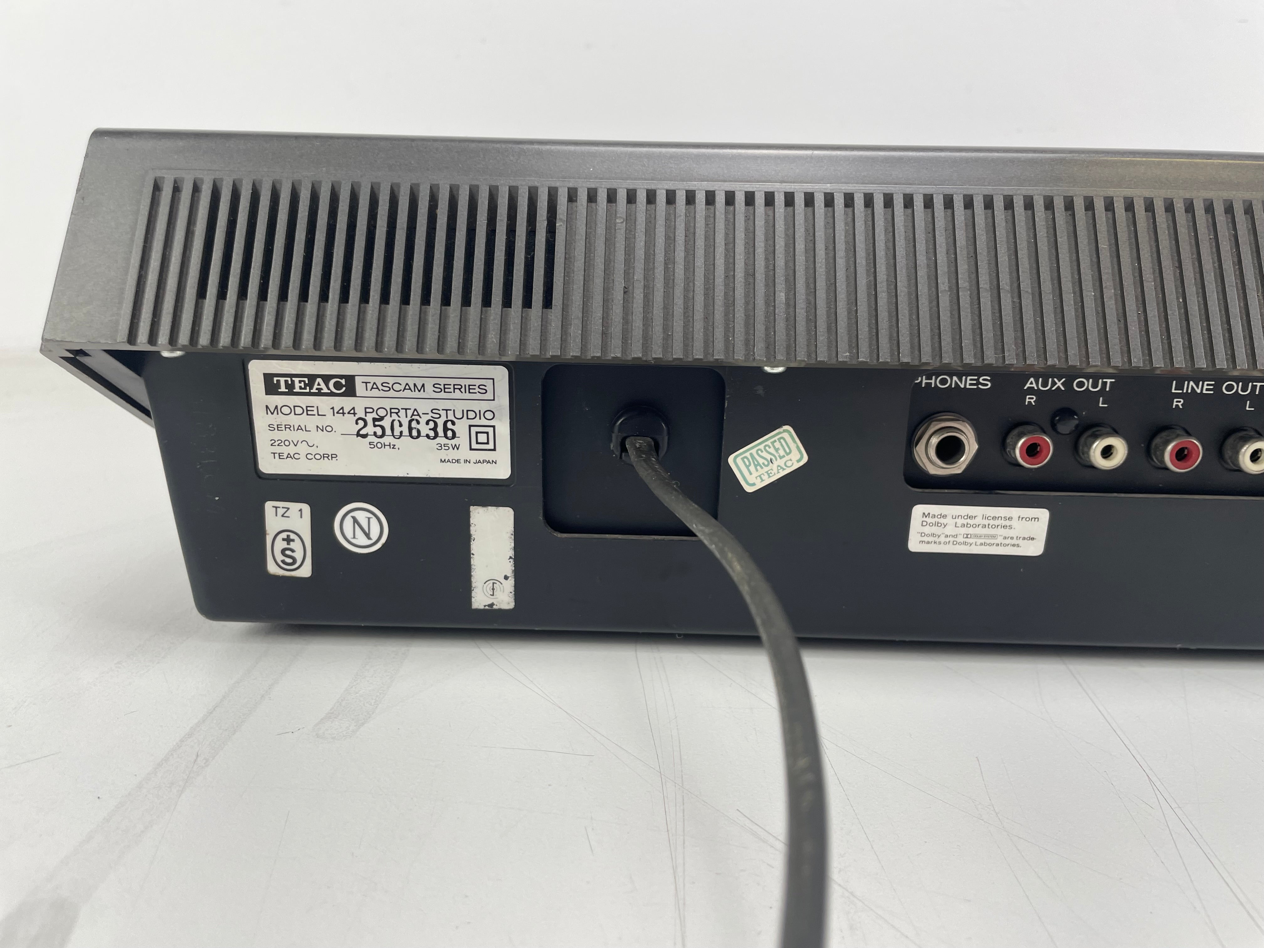 TEAC - 144 - Portastudio Multitrack Cassette Recorder - Serviced (Repaired)