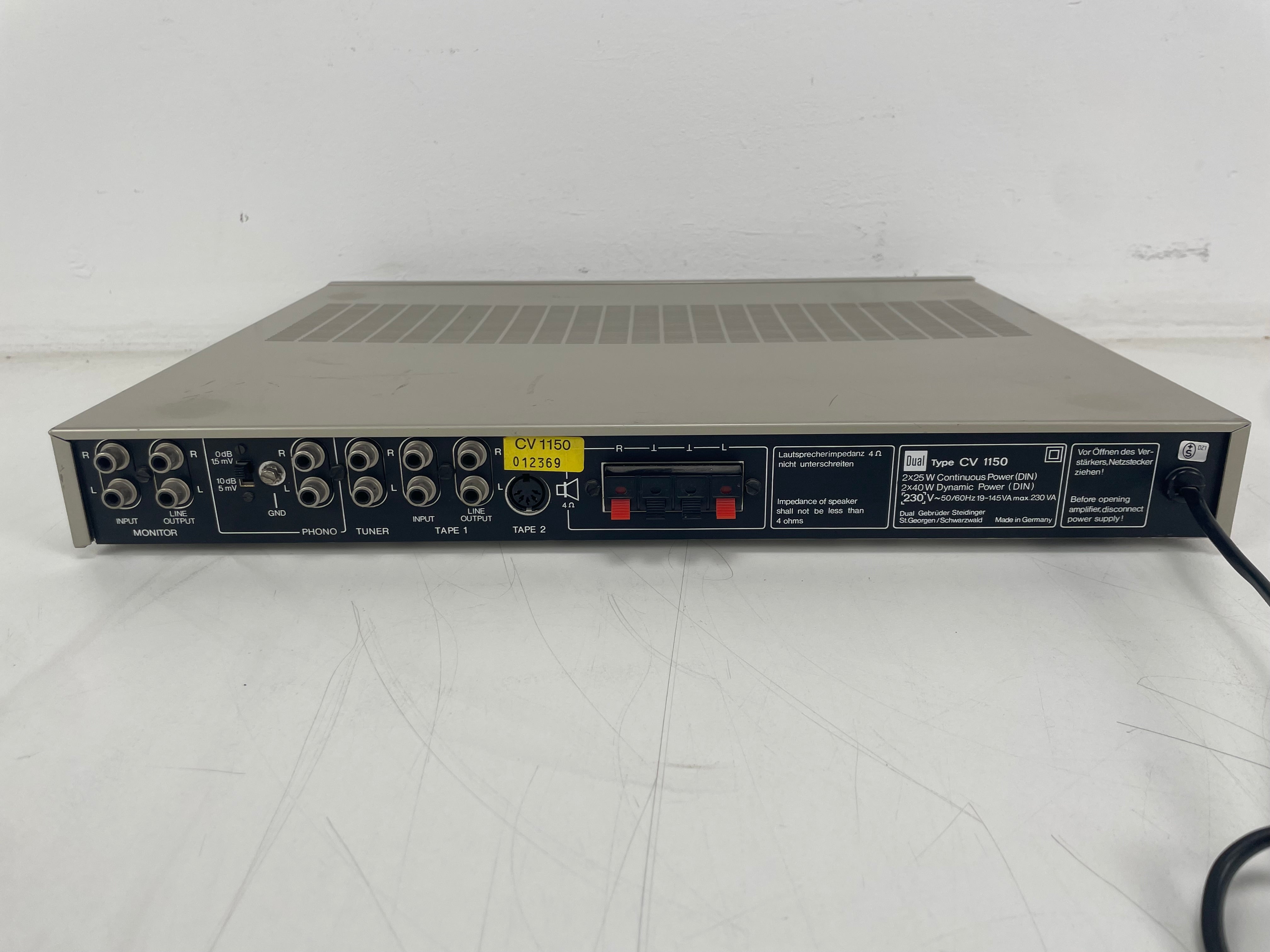 Dual - CV1150 - Stereo Amplifier