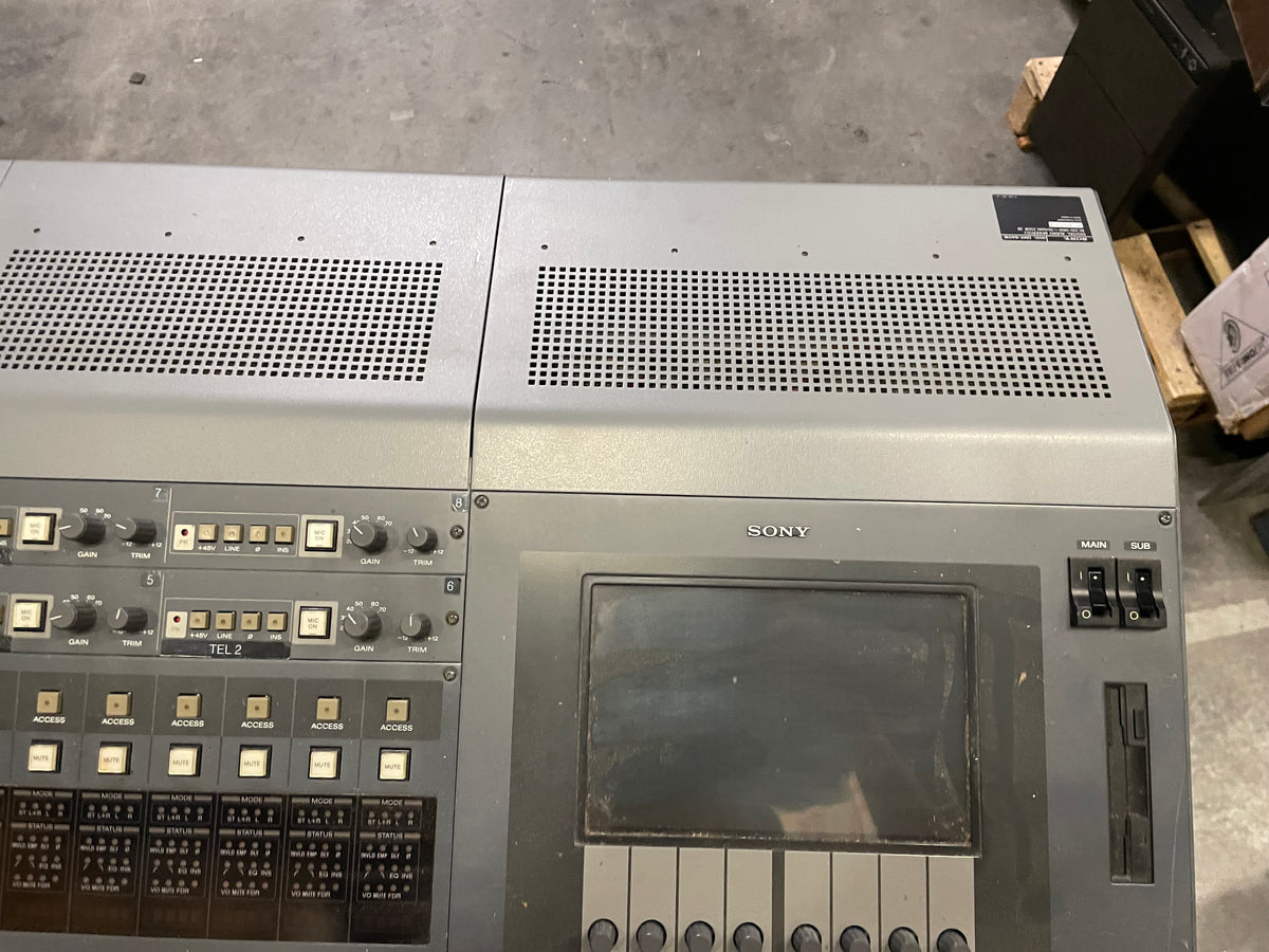 Sony – DMX-B4016 – Professional Digital Broadcast Audio Mixer – Power Tested – SOLD AS IS