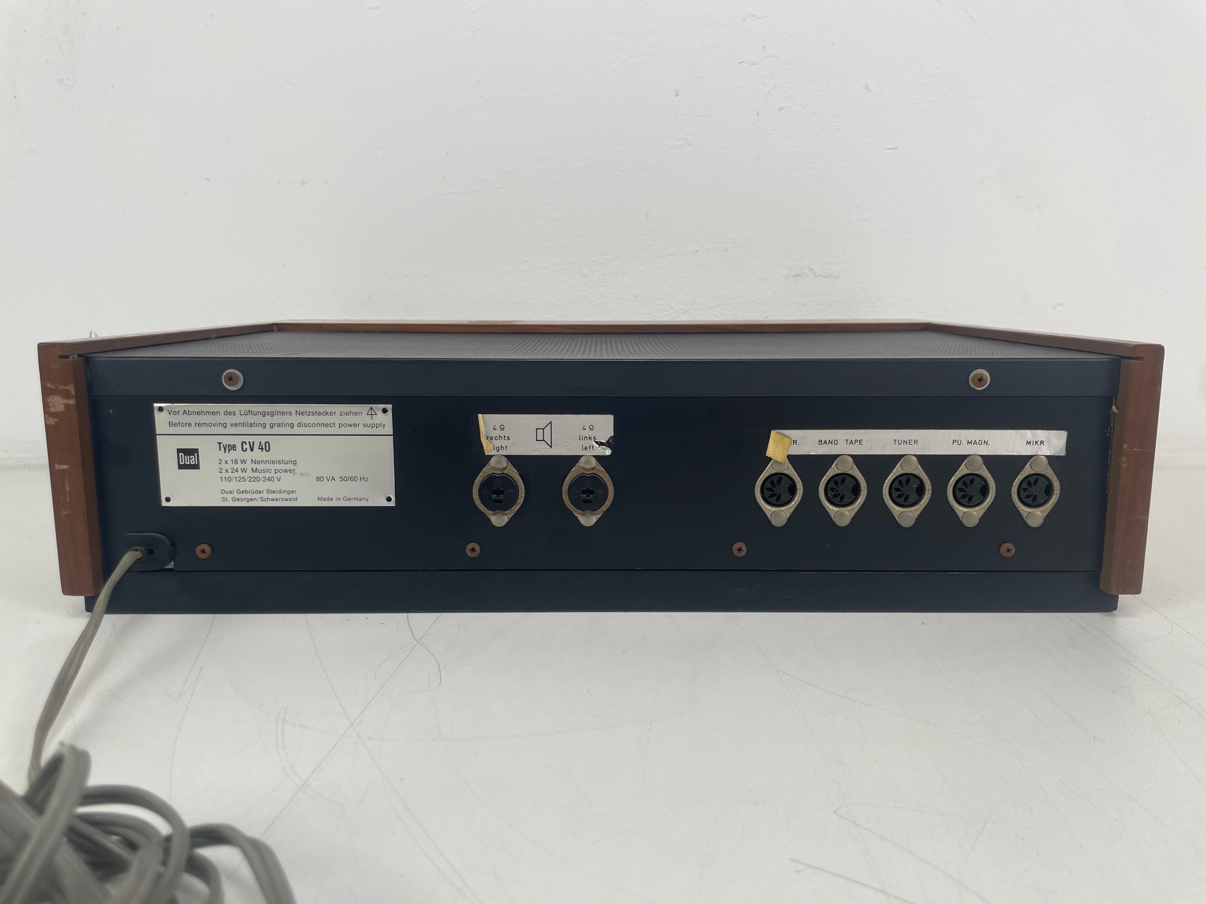 Dual - CV 40 - Stereo Integrated Amplifier