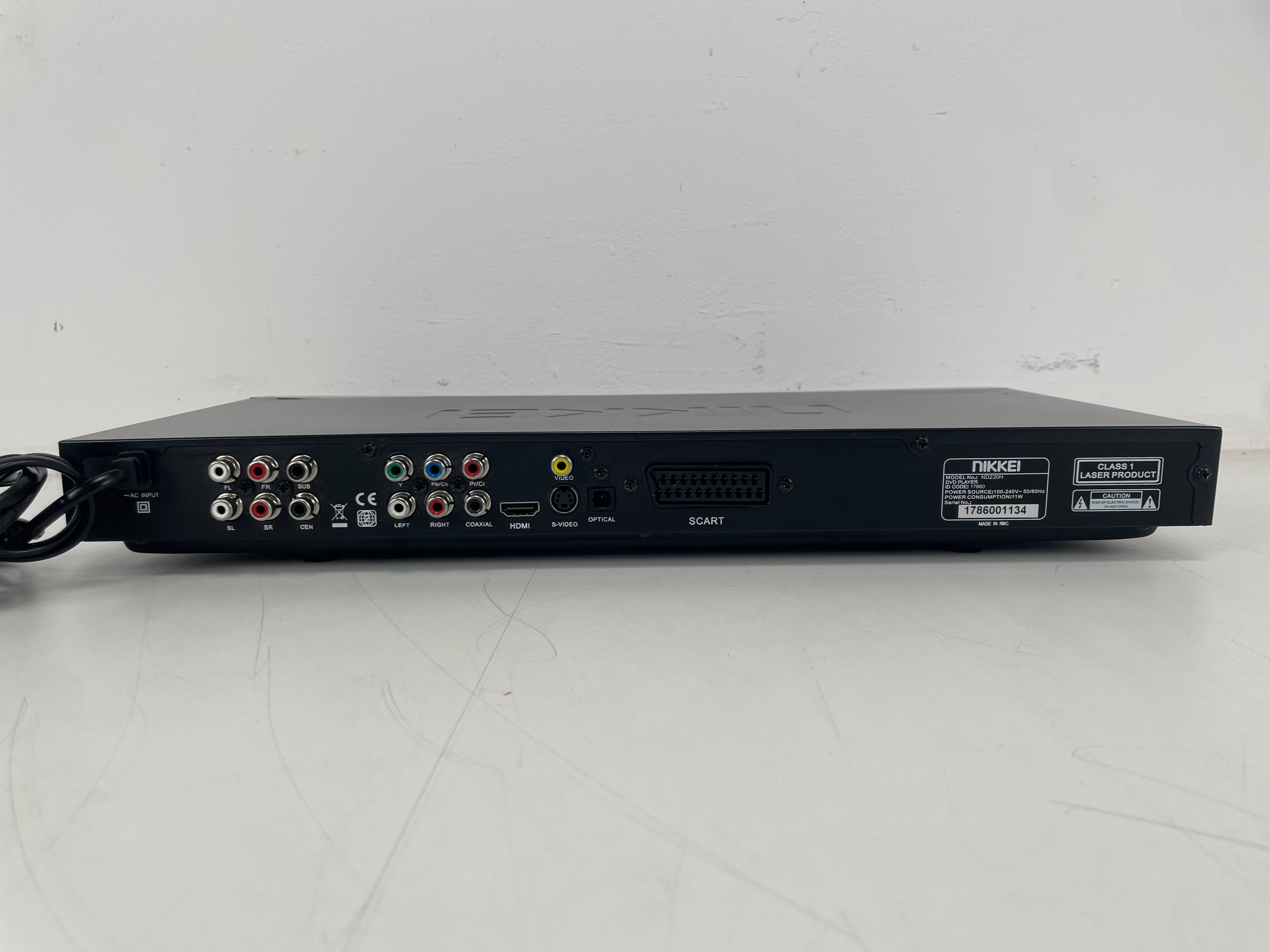 Nikkei - ND220H - DVD Player - Inc. Remote