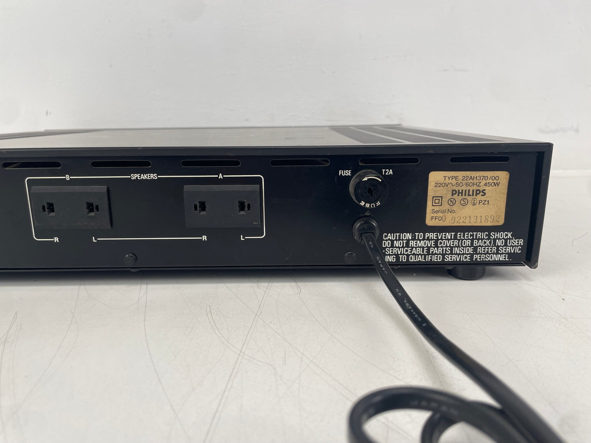 Philips – 370 DC Power Amplifier – Stereo HiFi Power Amplifier