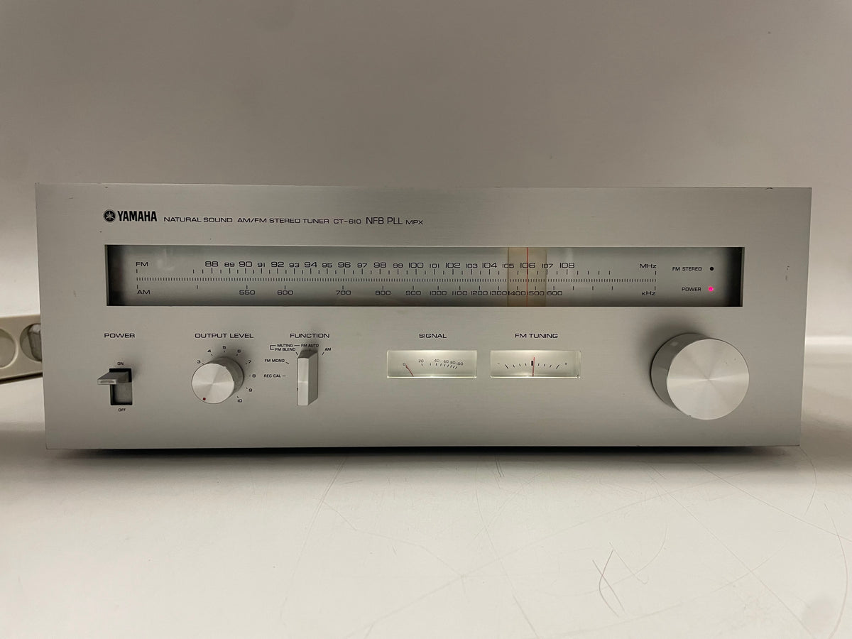 Yamaha – CT-610 – Natural Sound AM/FM Stereo Tuner