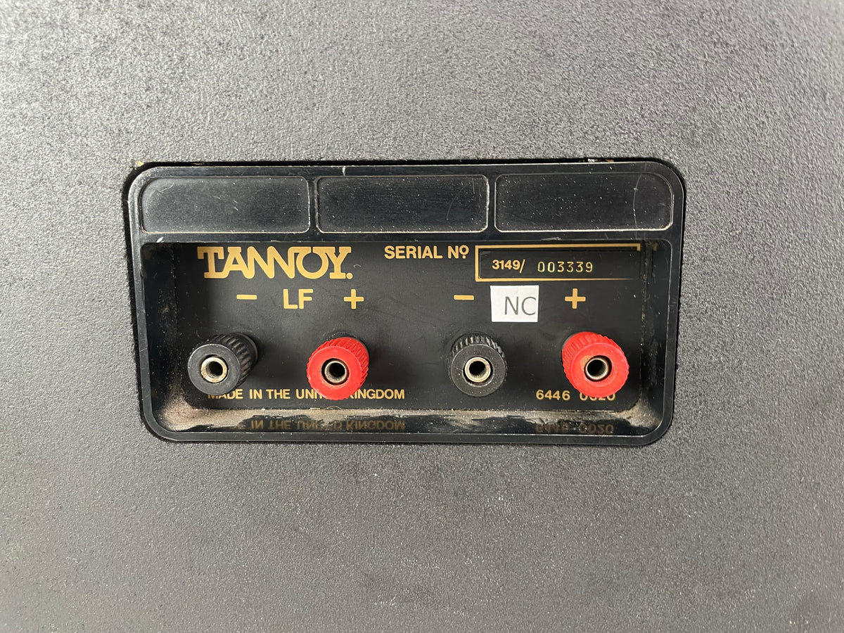 Tannoy – Little Red Monitor – Vintage Studio Monitor Speakers – Pair – Serviced (Refoamed/New Plugs)