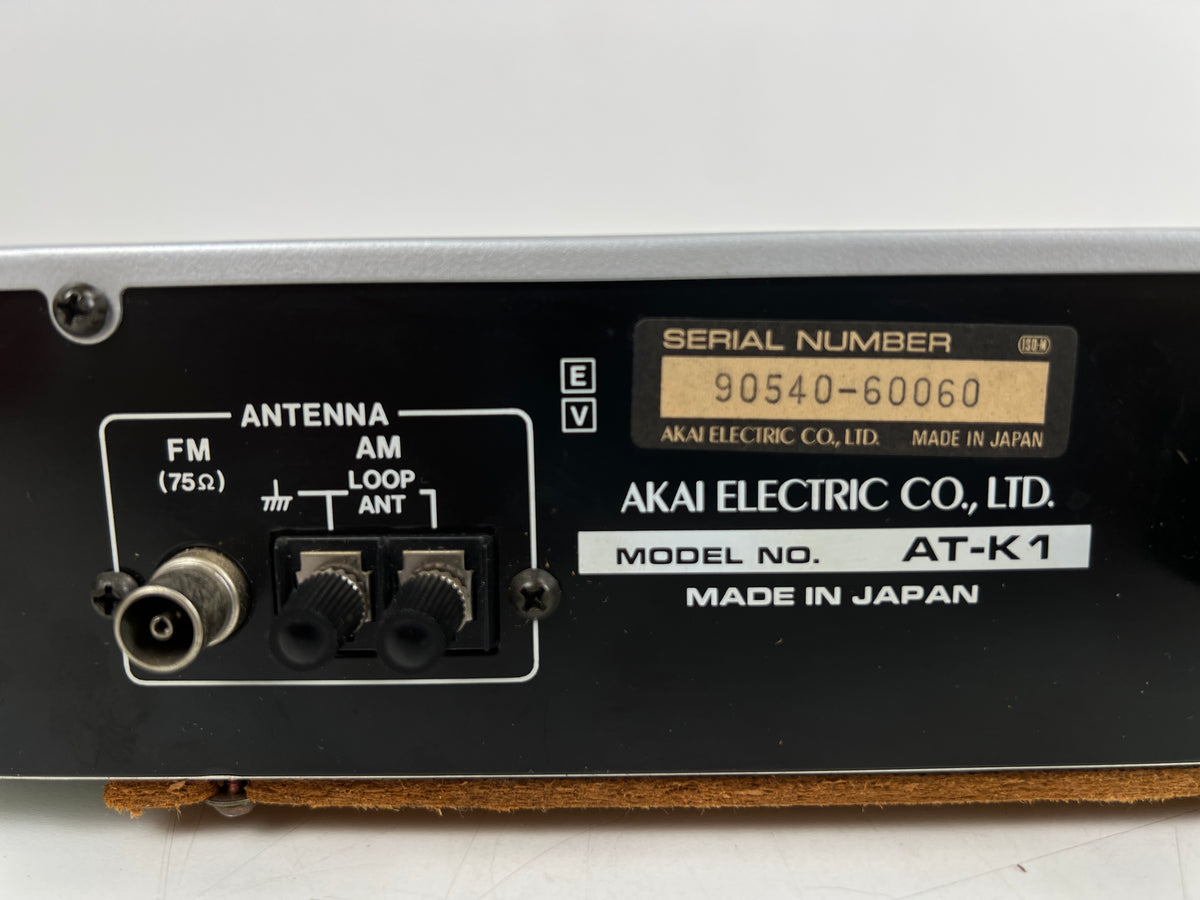 AKAI - Stereo Tuner - AT-K1 FM AM