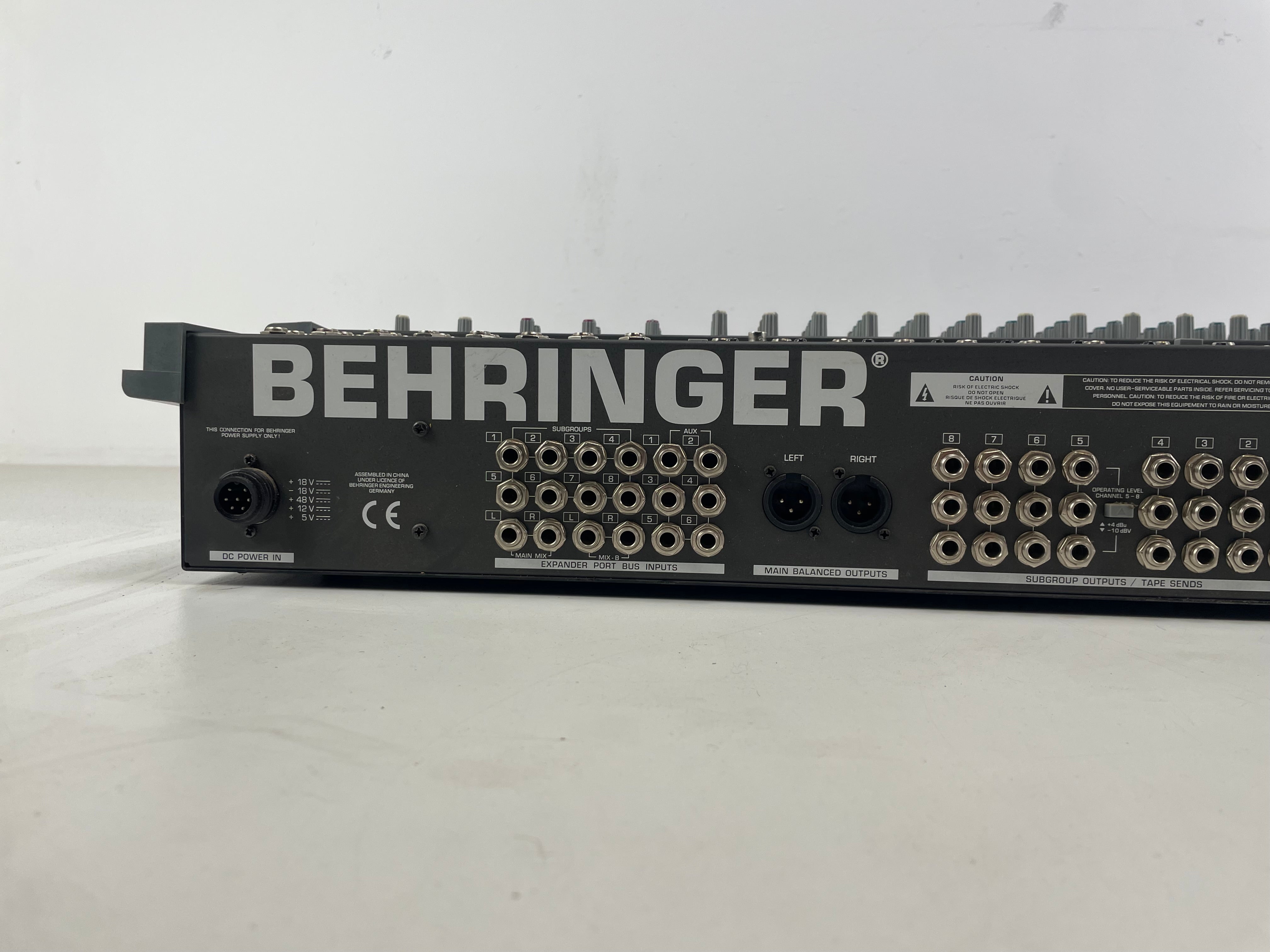 Behringer - MX8000 - Eurodesk -  48/24 Channel Mixer - Inc. PSU/Original Boxes - Needs Service