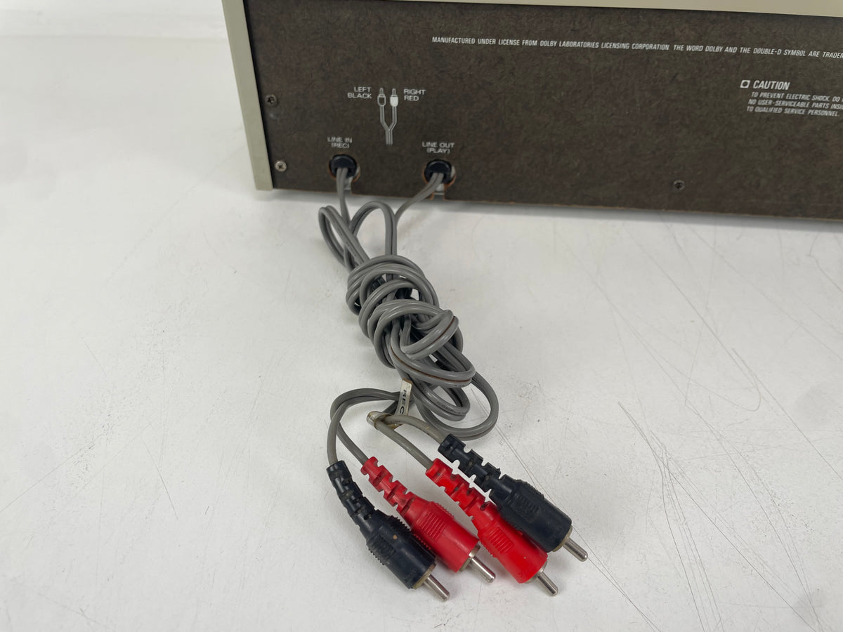 Kenwood – KX-40 – Stereo Cassette Deck – 2-Head – Serviced (New Belts/Cleaned)