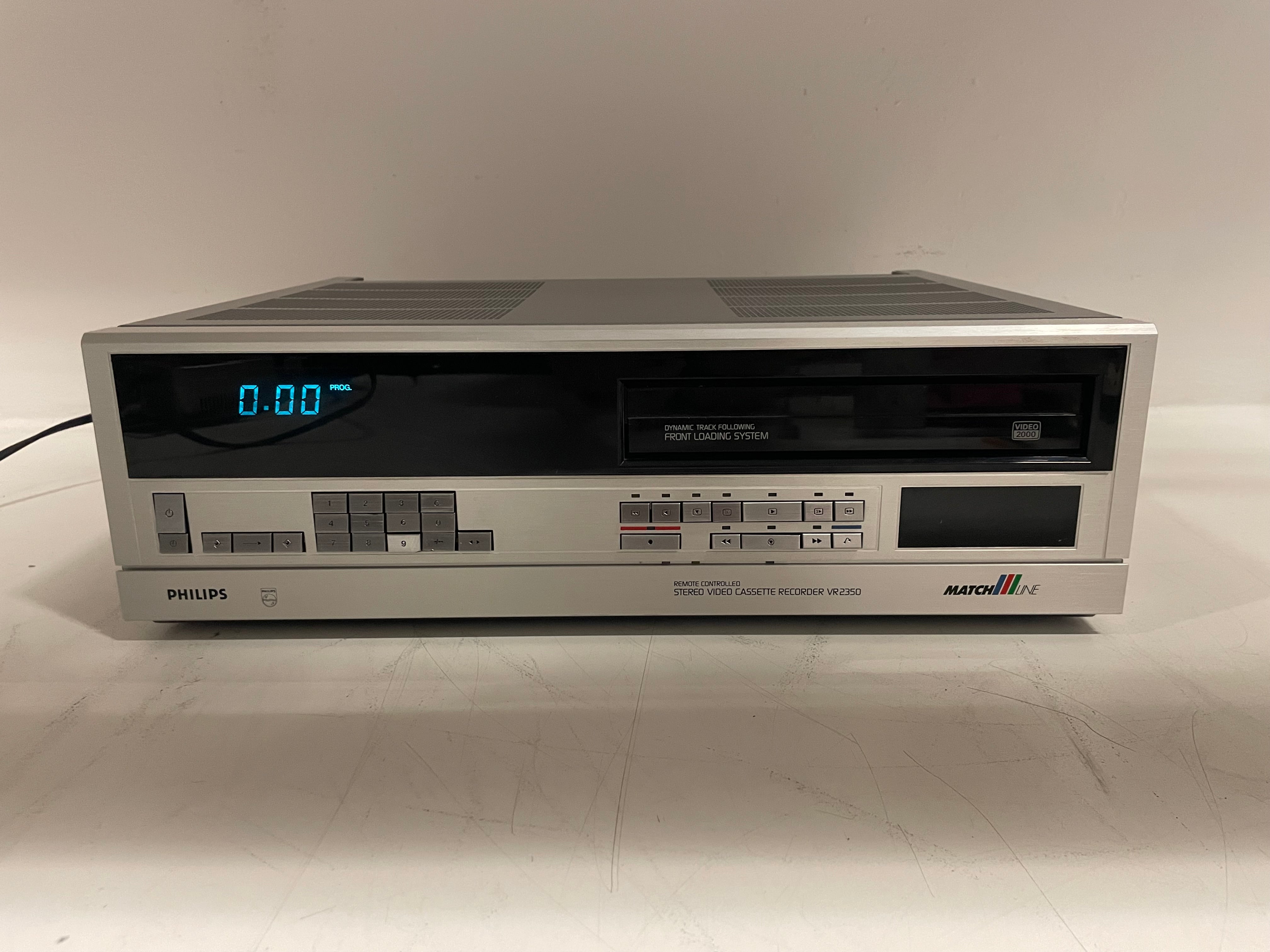 Philips - VR2350 - Video2000 - Video Cassette Recorder - Serviced (Repaired)