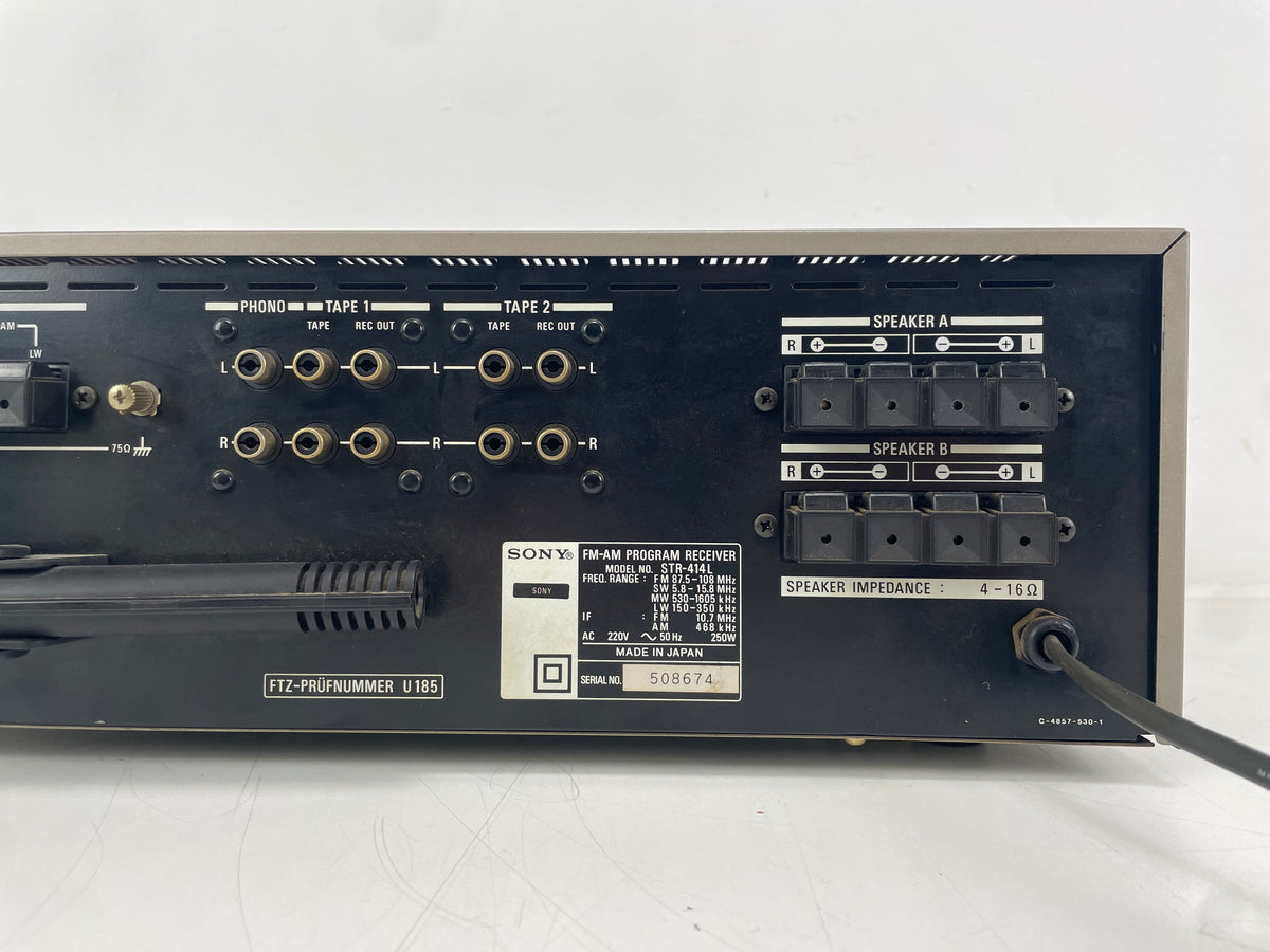 Sony – STR-414L – Vintage FM/AM Stereo Receiver – Serviced (Repaired)