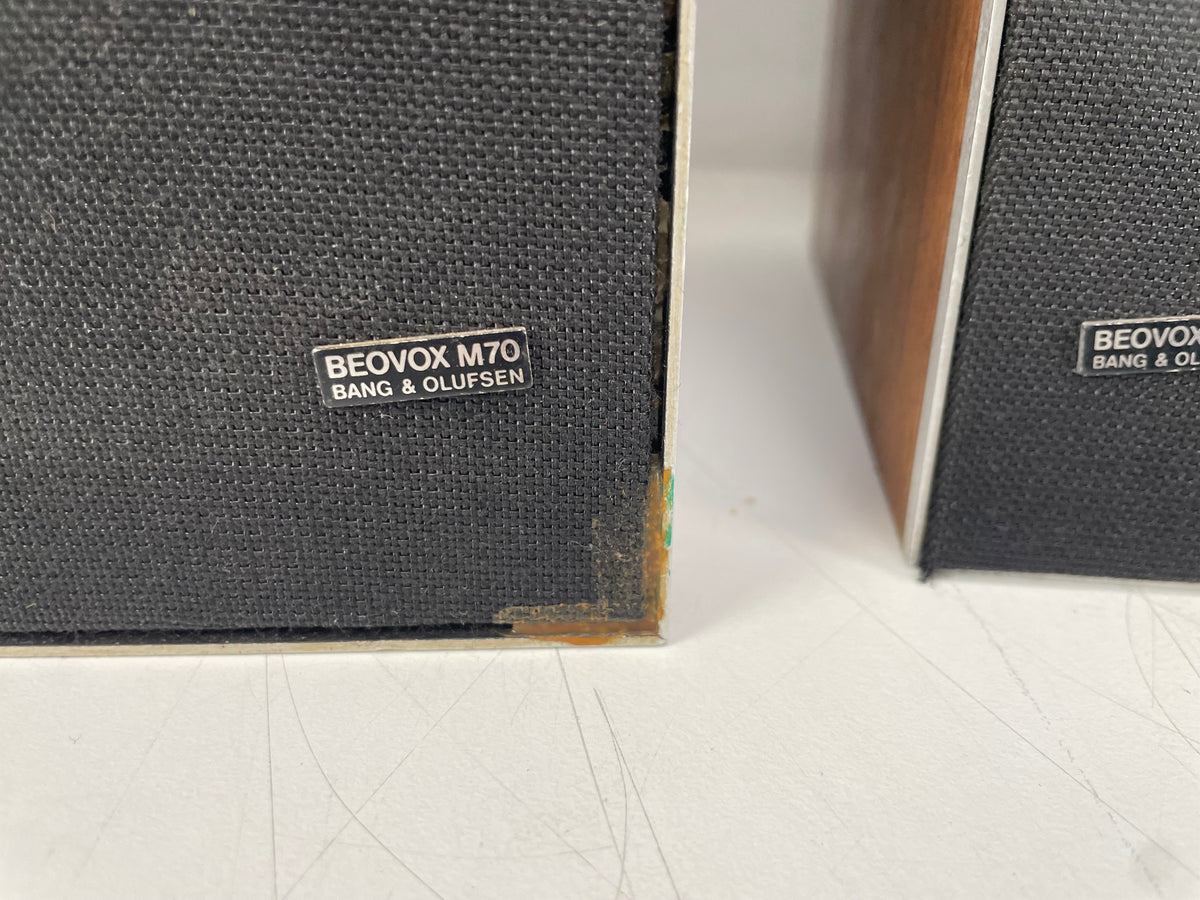 Bang & Olufsen – Beovox M70 – Matched Pair – Type 6304 – Rosewood – 4-Way Speakers