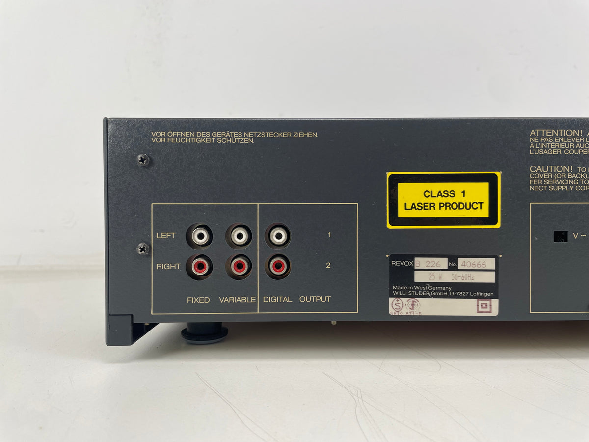 Revox (Studer) - B226 - CD-Player