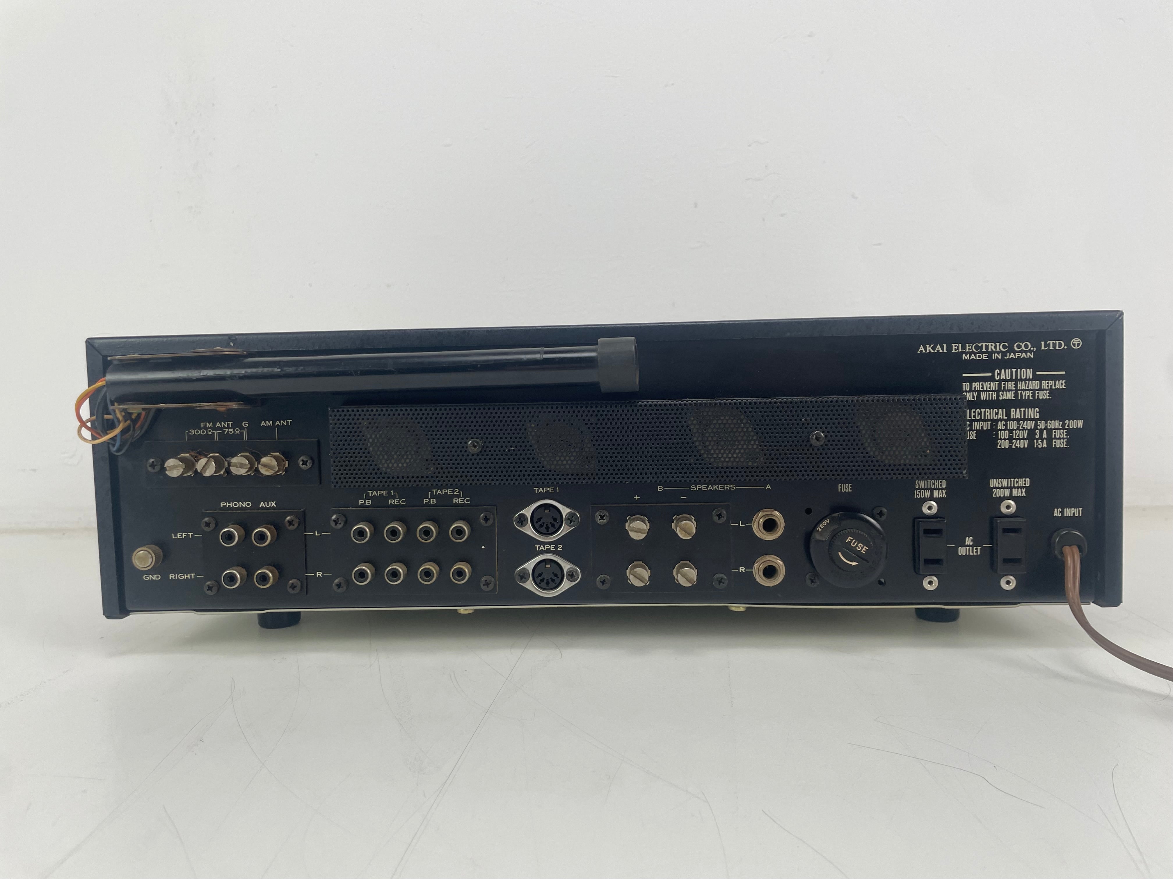 Akai - AA-8080L - Stereo Receiver - Serviced (Cleaned/Replaced)
