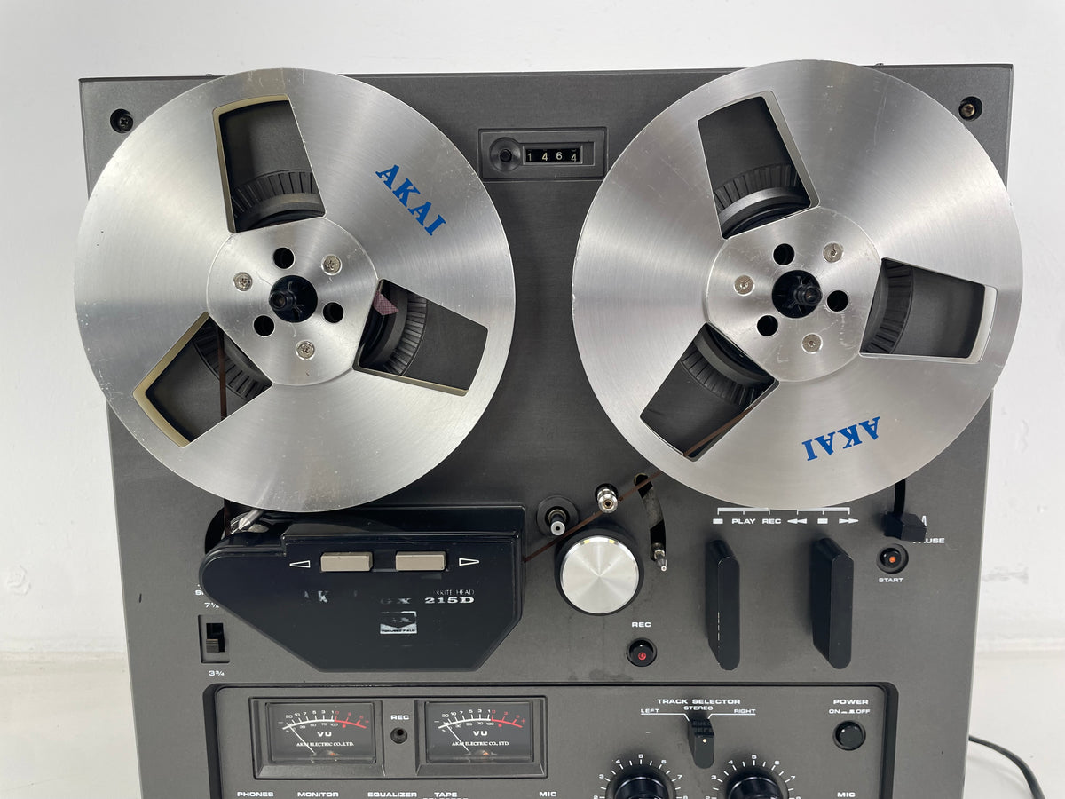 Akai - GX-215D - GX/3-Heads - 18CM Reel-to-Reel Recorder - Serviced (Repaired)