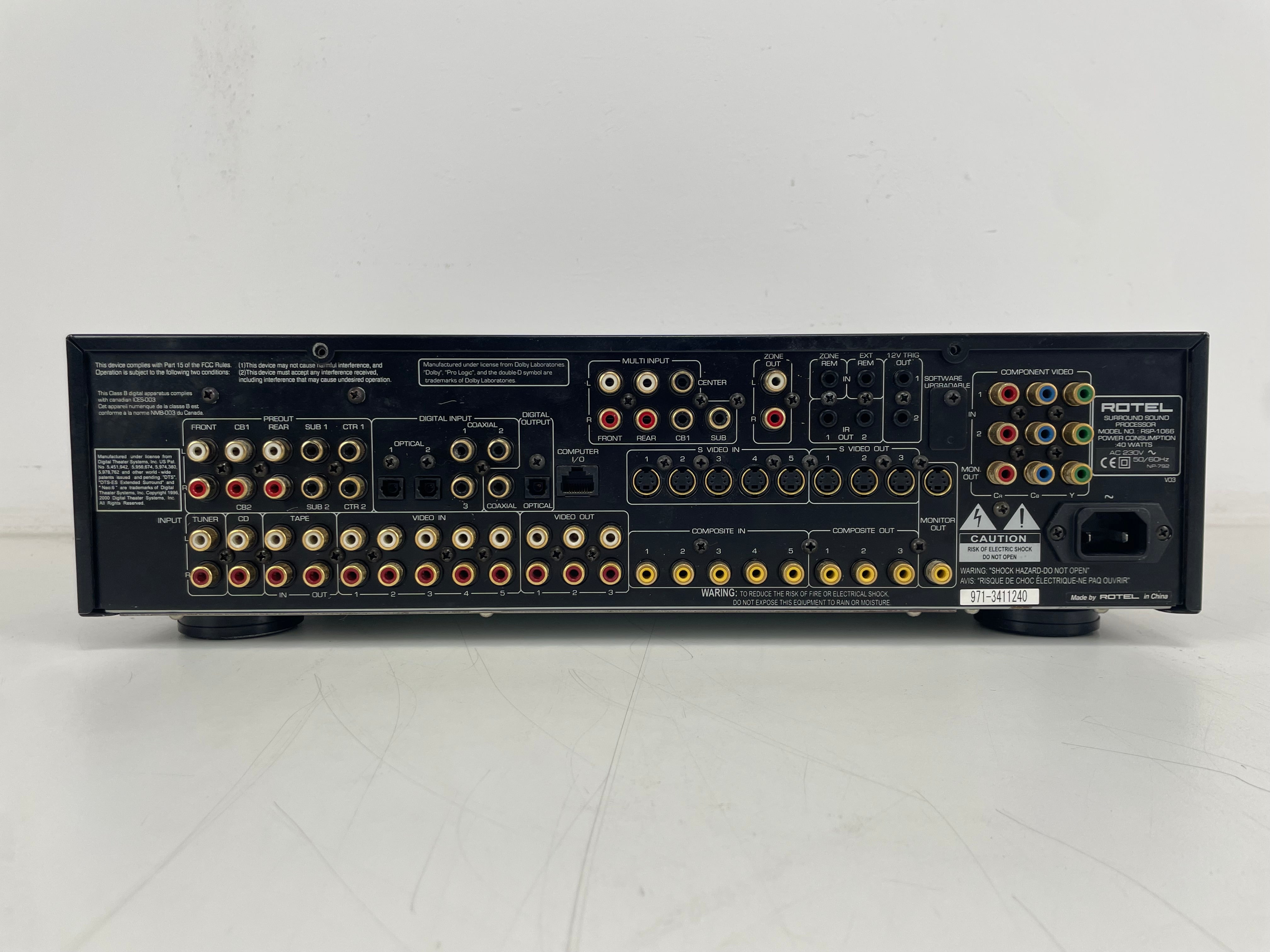 Rotel - RSP-1066 - Surround Sound Processor