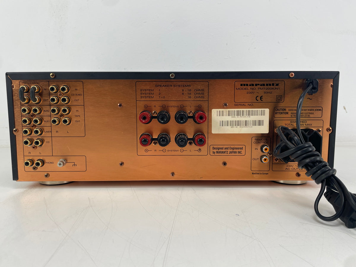 Marantz – PM7200 KI Signature – Stereo Integrated Amplifier – Serviced (Cleaned Potentiometers)