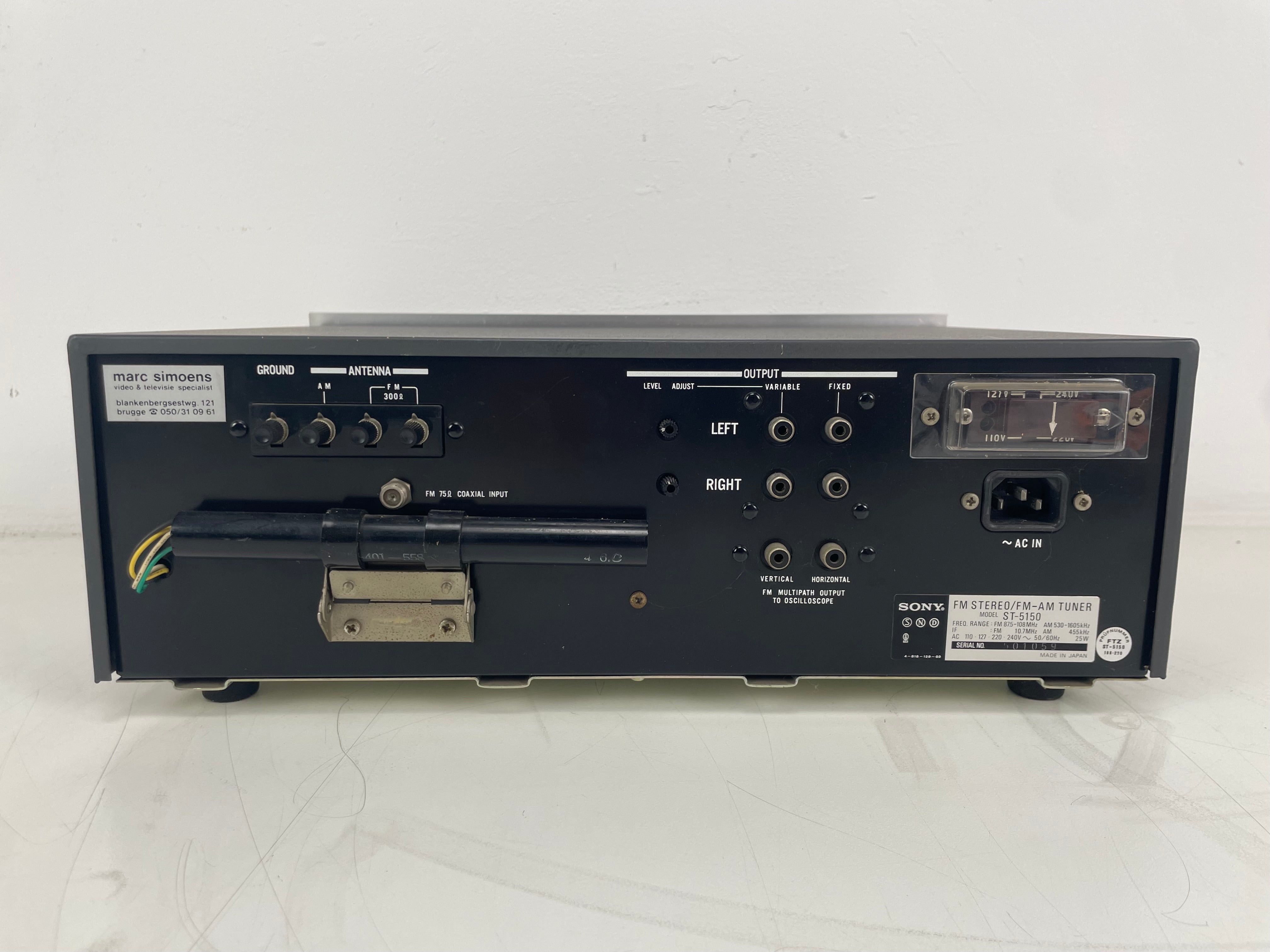 Sony - ST-5150 - FM/AM Tuner
