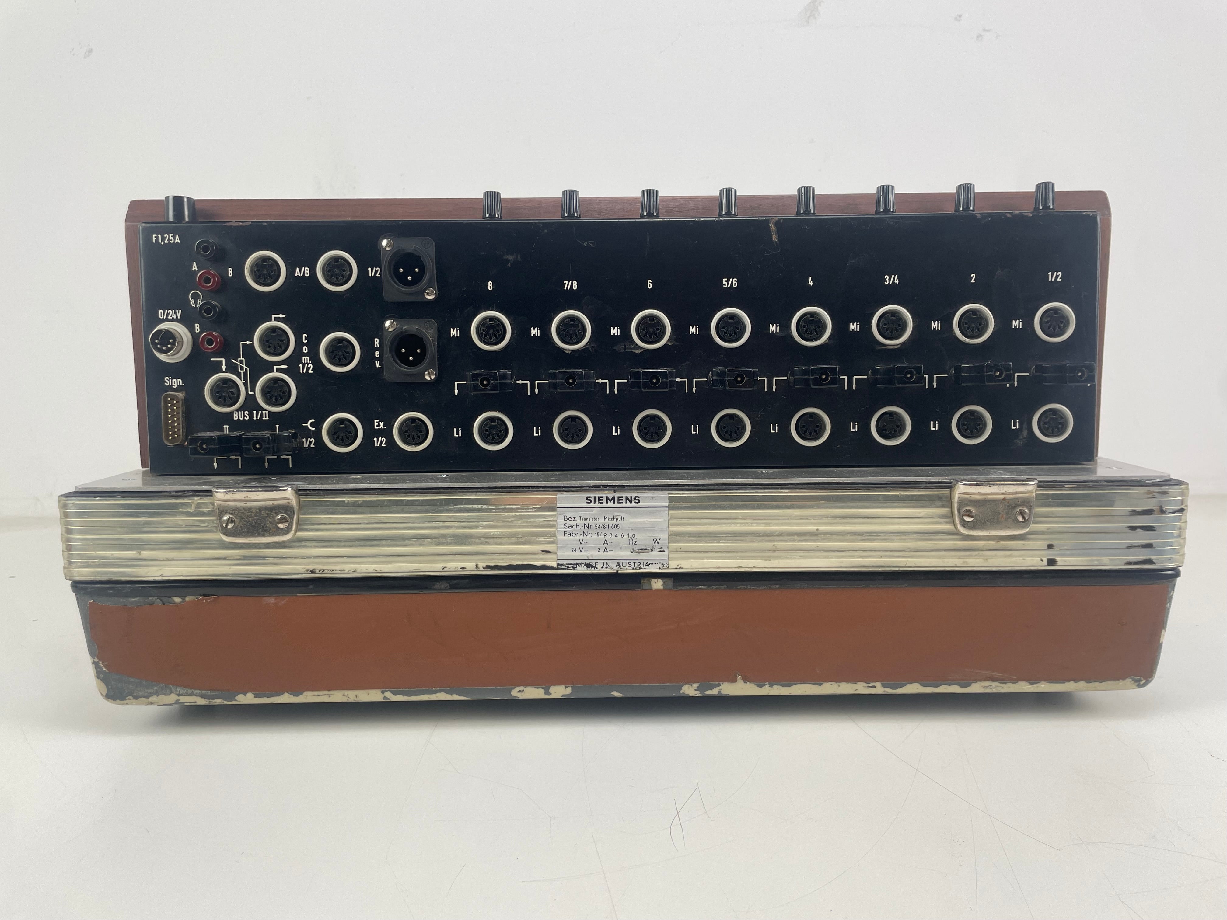 Siemens - WSW ELA 1208 - Analog Studio Mixer - Manual/Cables/PSU Serviced (Recapped)