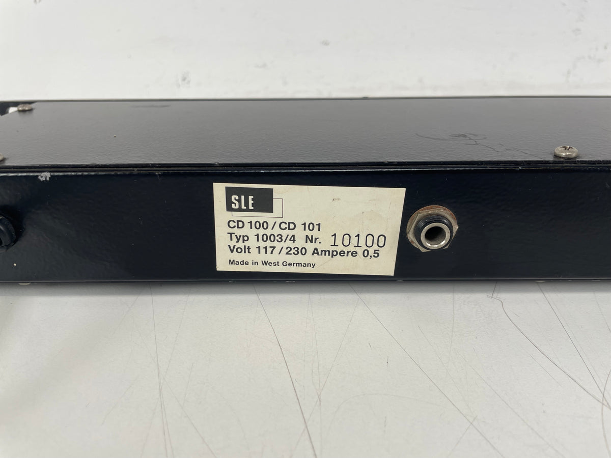 SLE - CD 101  - Vintage 19-Inch Disco Lighting Effect Controller - Rare