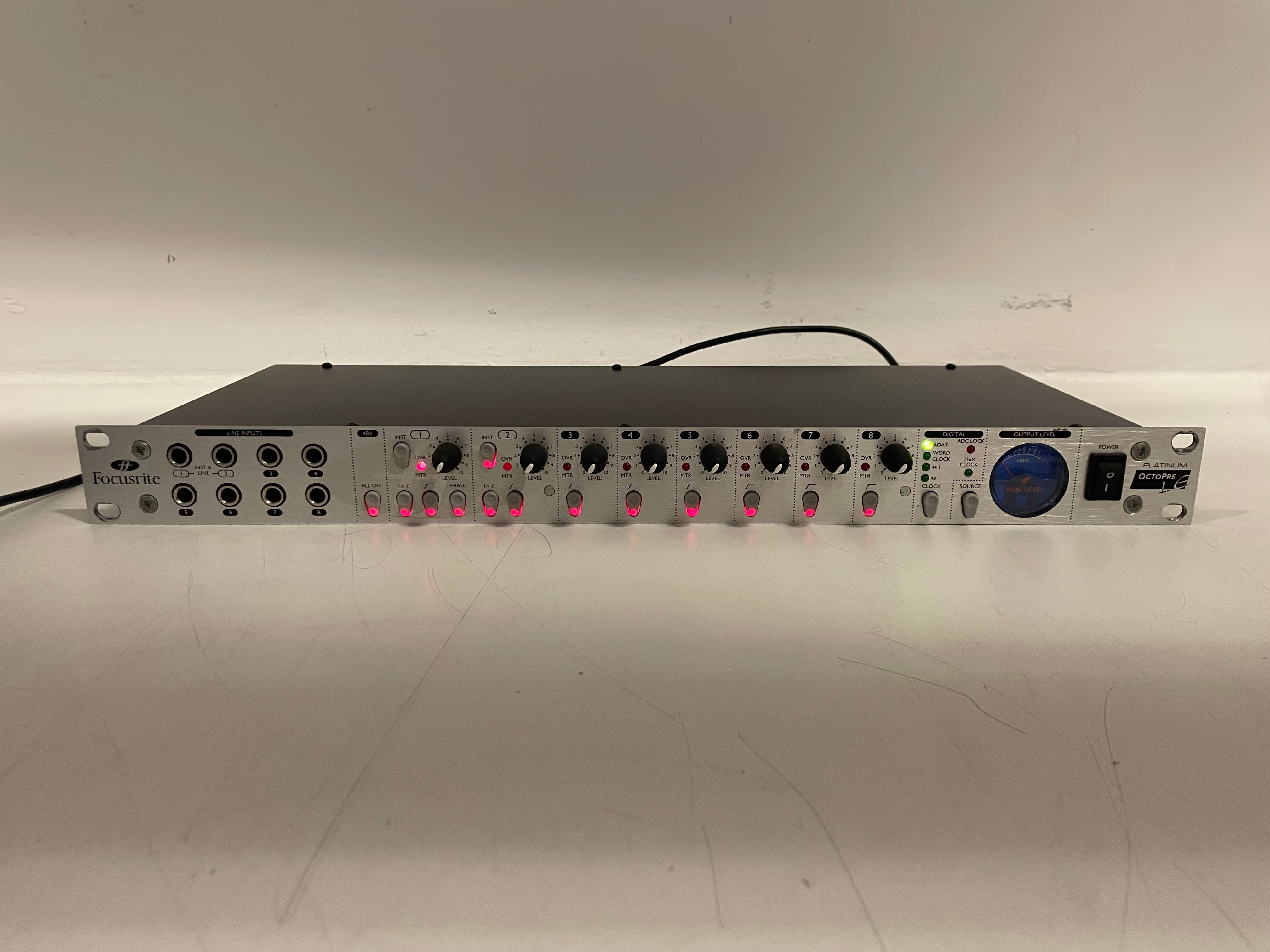Focusrite Platinum - Octopre - LE 8 - Interface - No PSU (No.2)