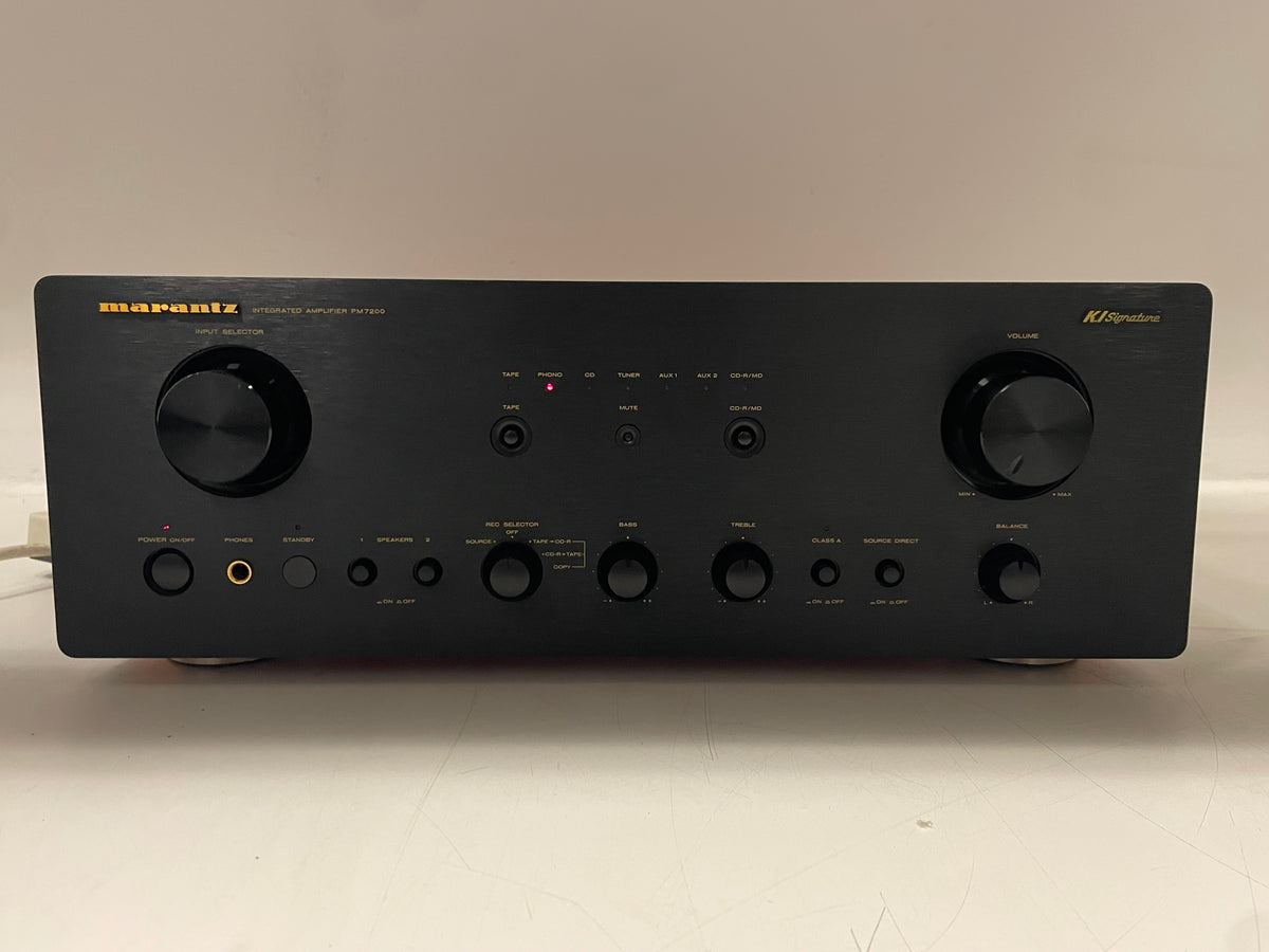 Marantz – PM7200 KI Signature – Stereo Integrated Amplifier – Serviced (Cleaned Potentiometers)