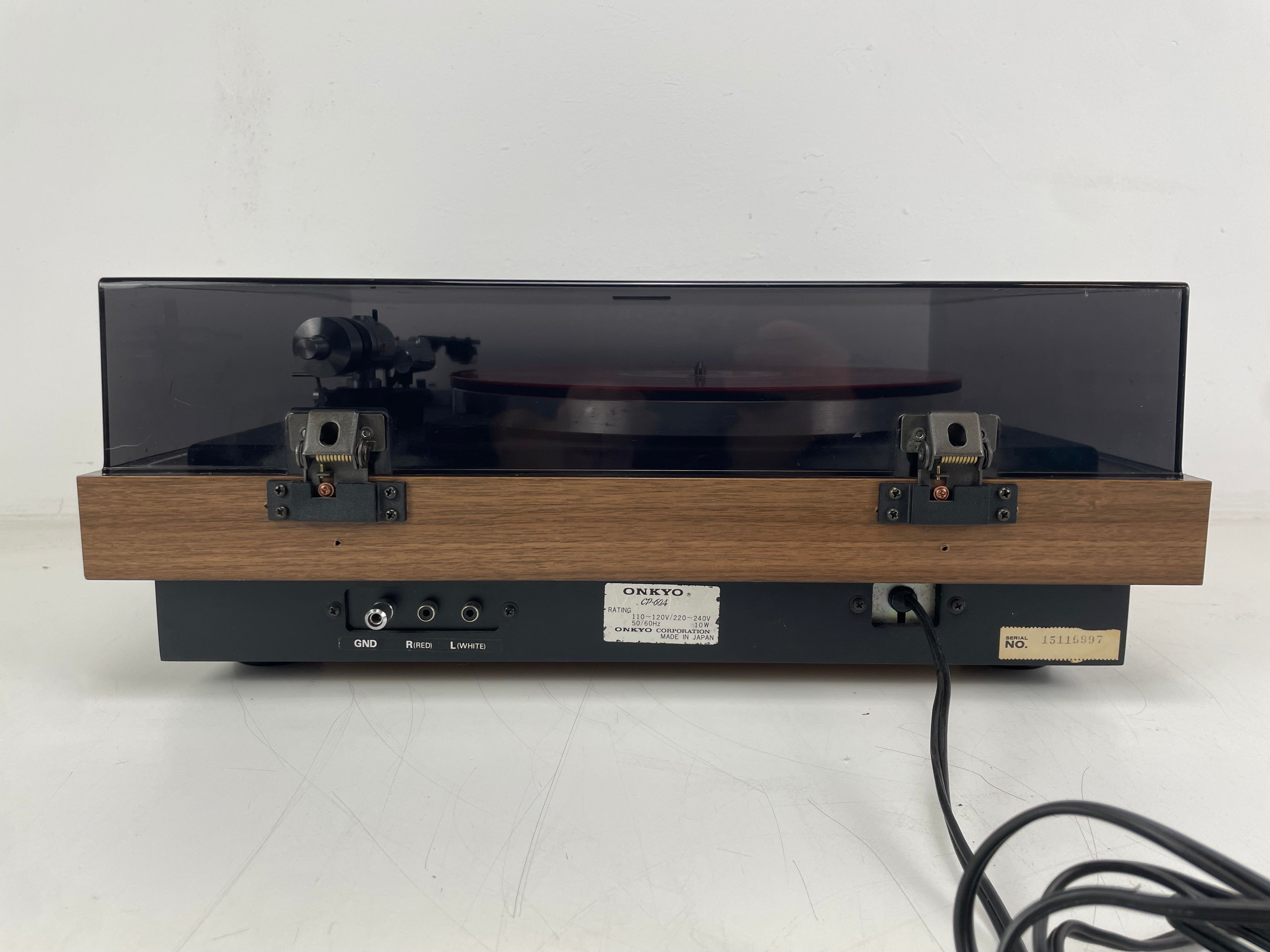 Onkyo - CP-60A - Turntable - Shure M95ED Stylus - Serviced (Repaired)