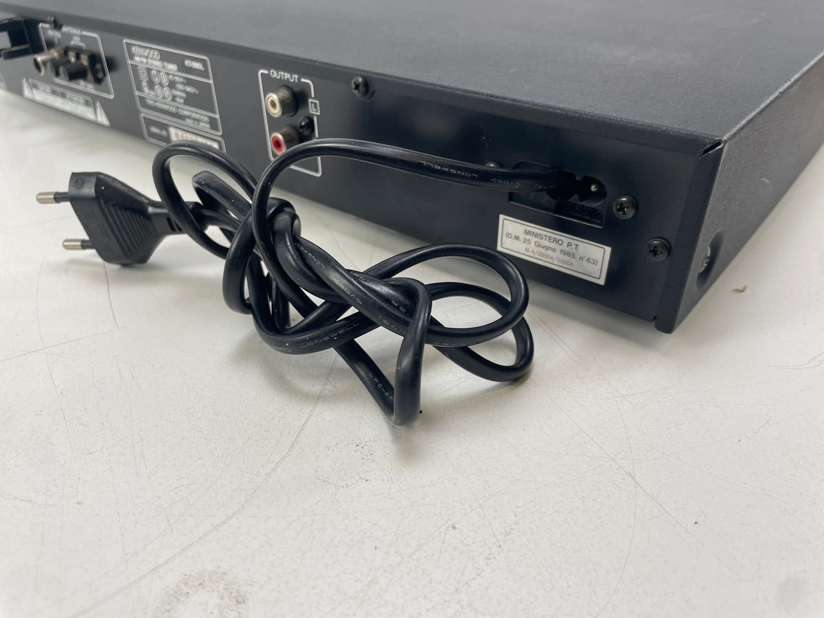 Kenwood – KT-880L – Quartz Synthesizer AM/FM Stereo Tuner – Serviced (Repaired)