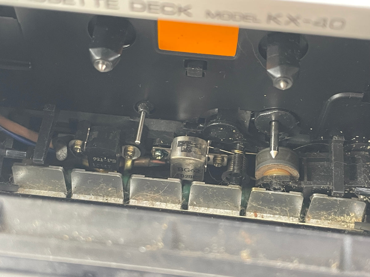 Kenwood – KX-40 – Stereo Cassette Deck – 2-Head – Serviced (New Belts/Cleaned)