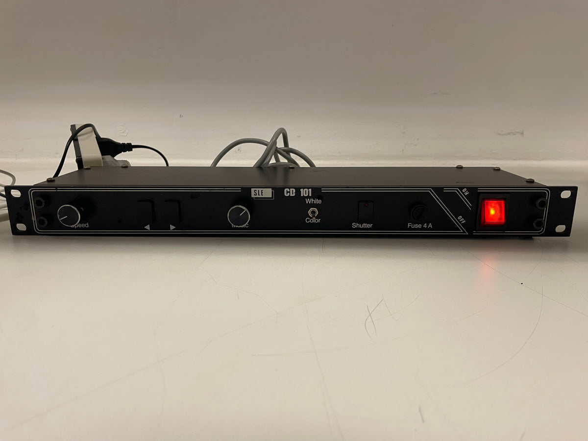 SLE - CD 101  - Vintage 19-Inch Disco Lighting Effect Controller - Rare