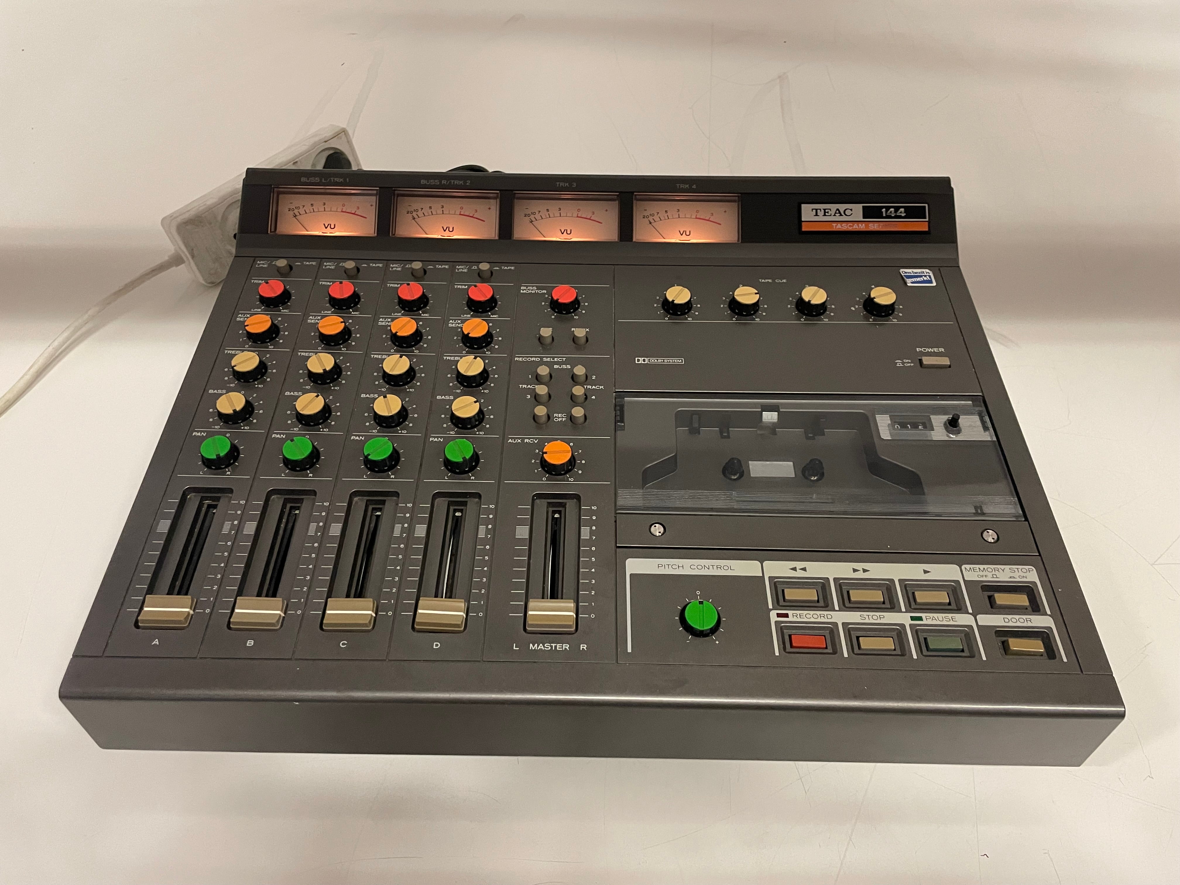 TEAC - 144 - Portastudio Multitrack Cassette Recorder - Serviced (Repaired)