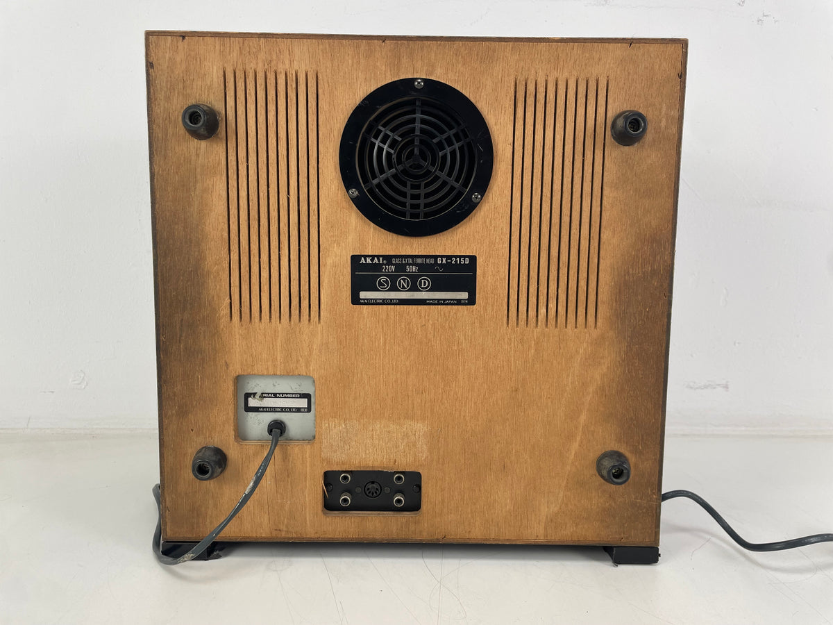 Akai - GX-215D - GX/3-Heads - 18CM Reel-to-Reel Recorder - Serviced (Repaired)