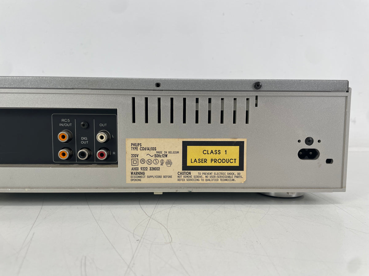Philips – CD614 – Compact Disc Player – Twin DAC