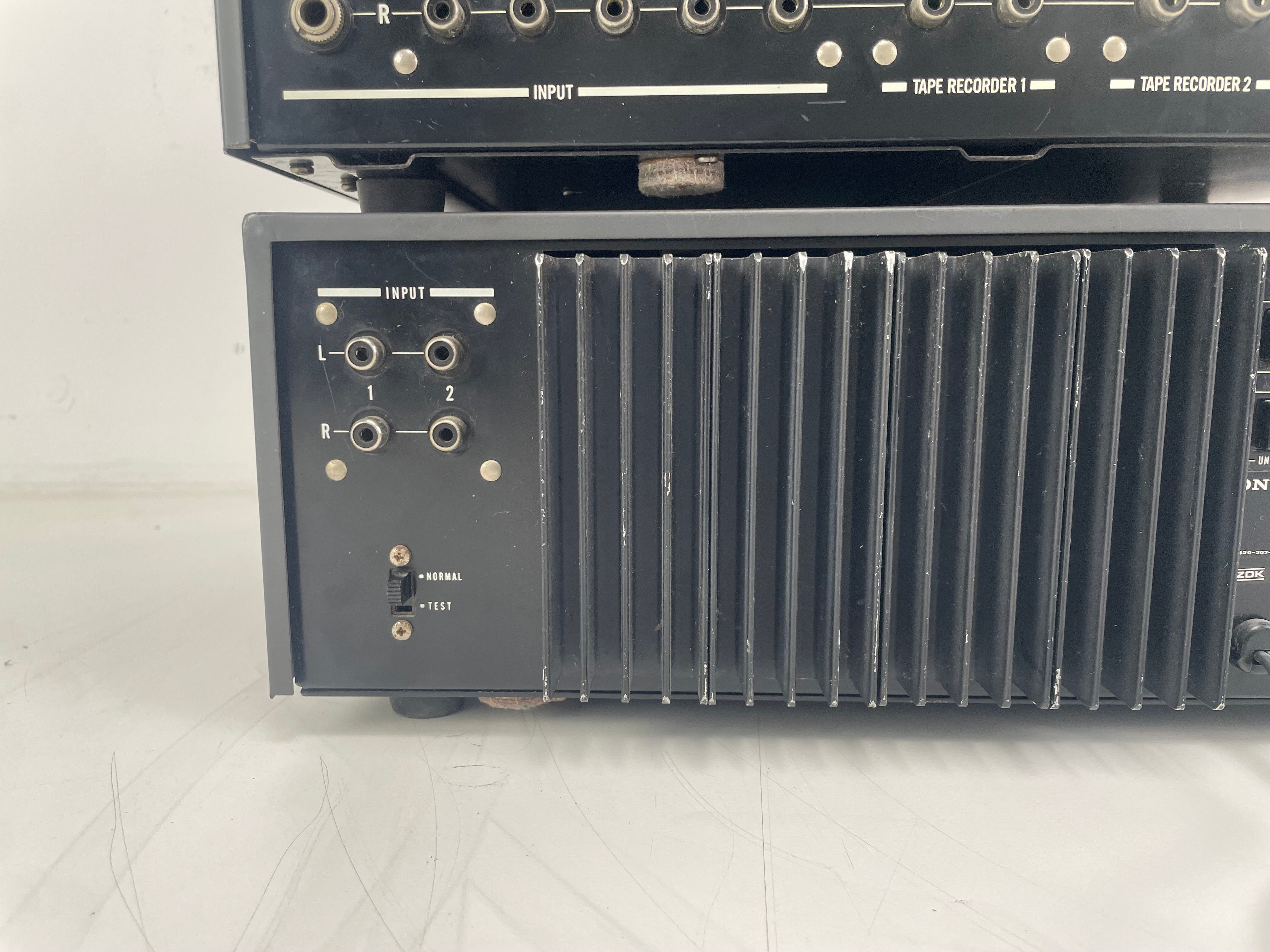Sony - TA-2300F/TA-2000F - Pre/Power-Amplifier Set - Serviced (Cleaned)