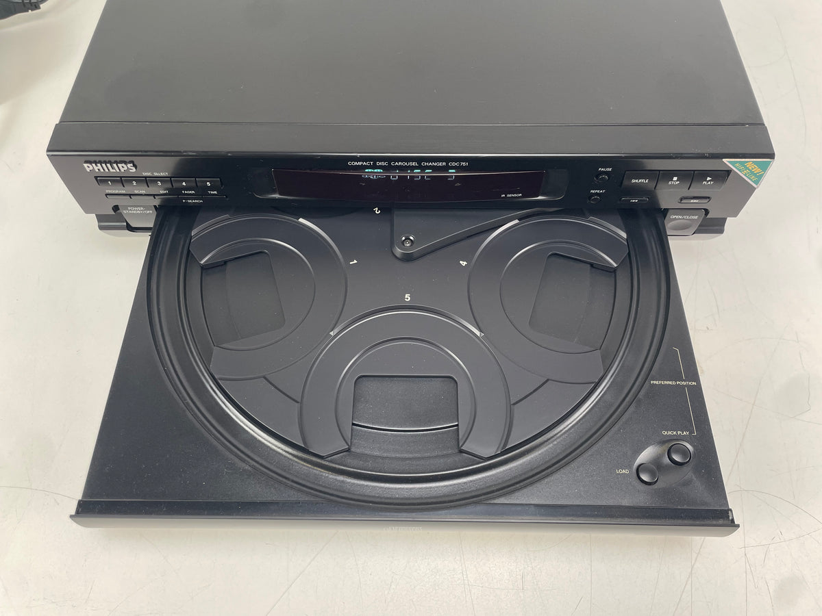 Philips – CDC751 – 5-Disc Carousel CD Changer