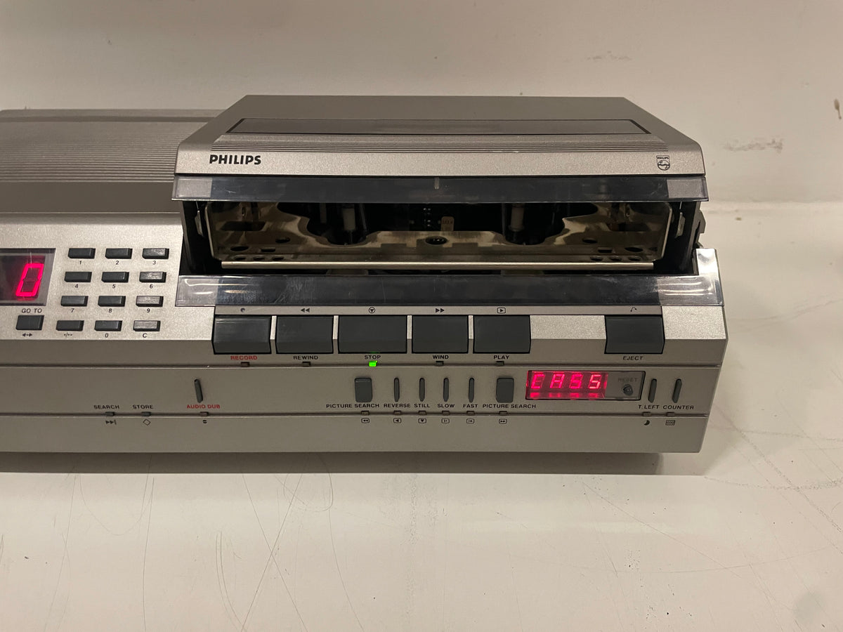 Philips – VR2334/00 – Video 2000 Video Cassette Recorder – Serviced (Repaired/Replaced)