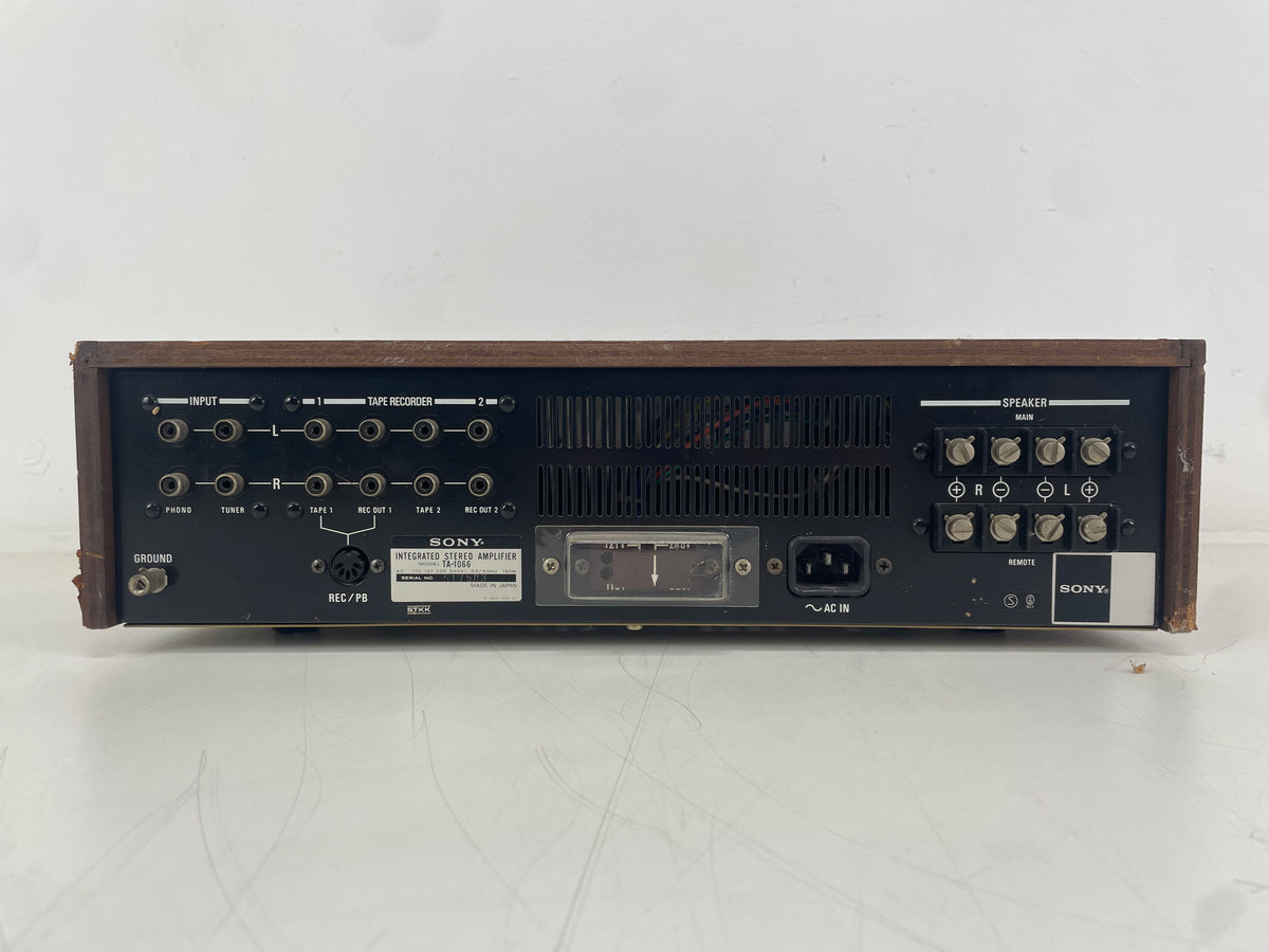 Sony – TA-1066 – Stereo Integrated Amplifier – Serviced (Pots Cleaned)
