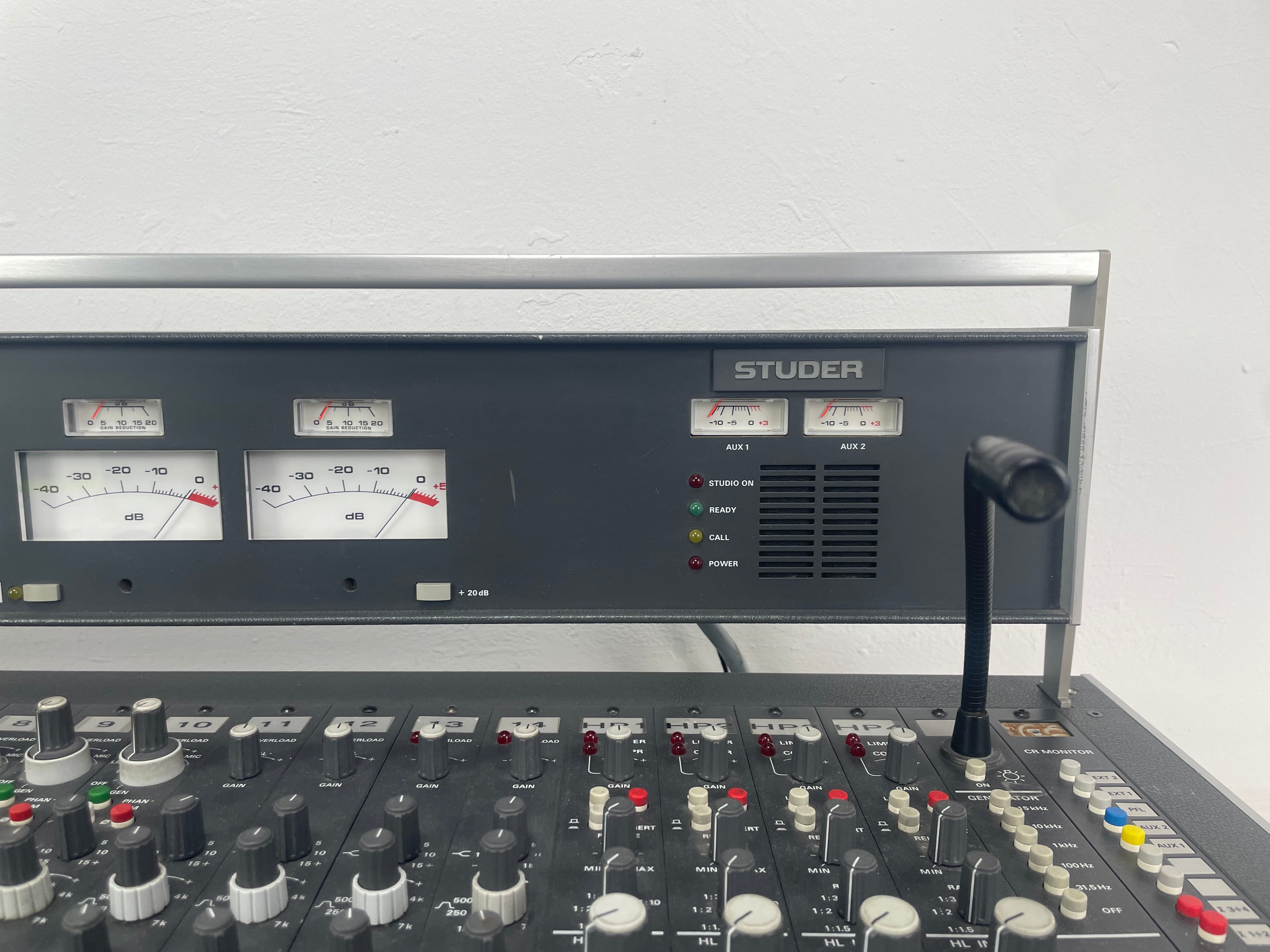 Studer - 962 - Studio Mixer - Inc. Breakout box - D-SUB25  Cable - Rare