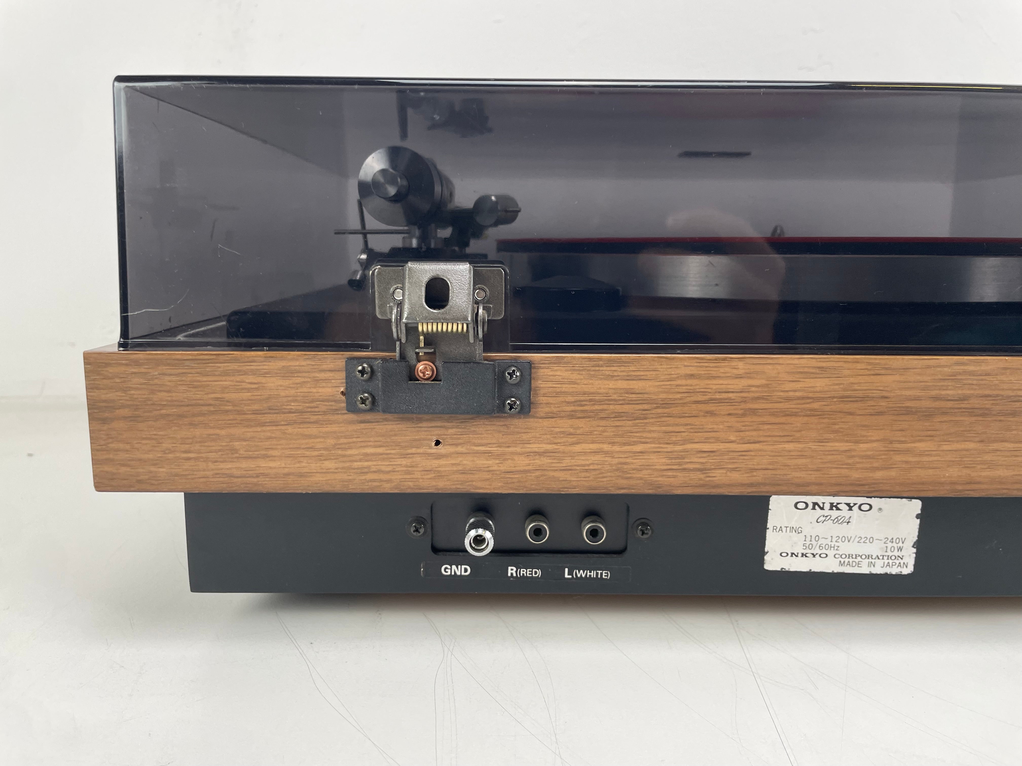 Onkyo - CP-60A - Turntable - Shure M95ED Stylus - Serviced (Repaired)