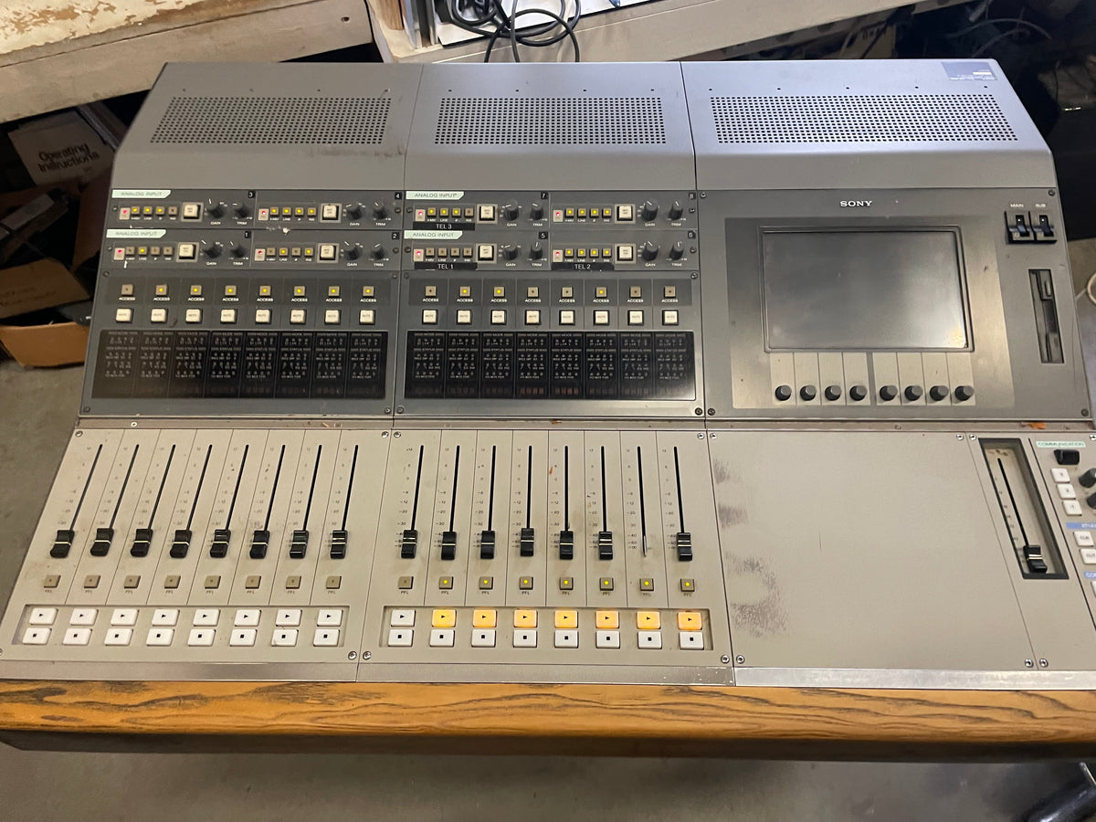 Sony – DMX-B4016 – Professional Digital Broadcast Audio Mixer – Power Tested – SOLD AS IS