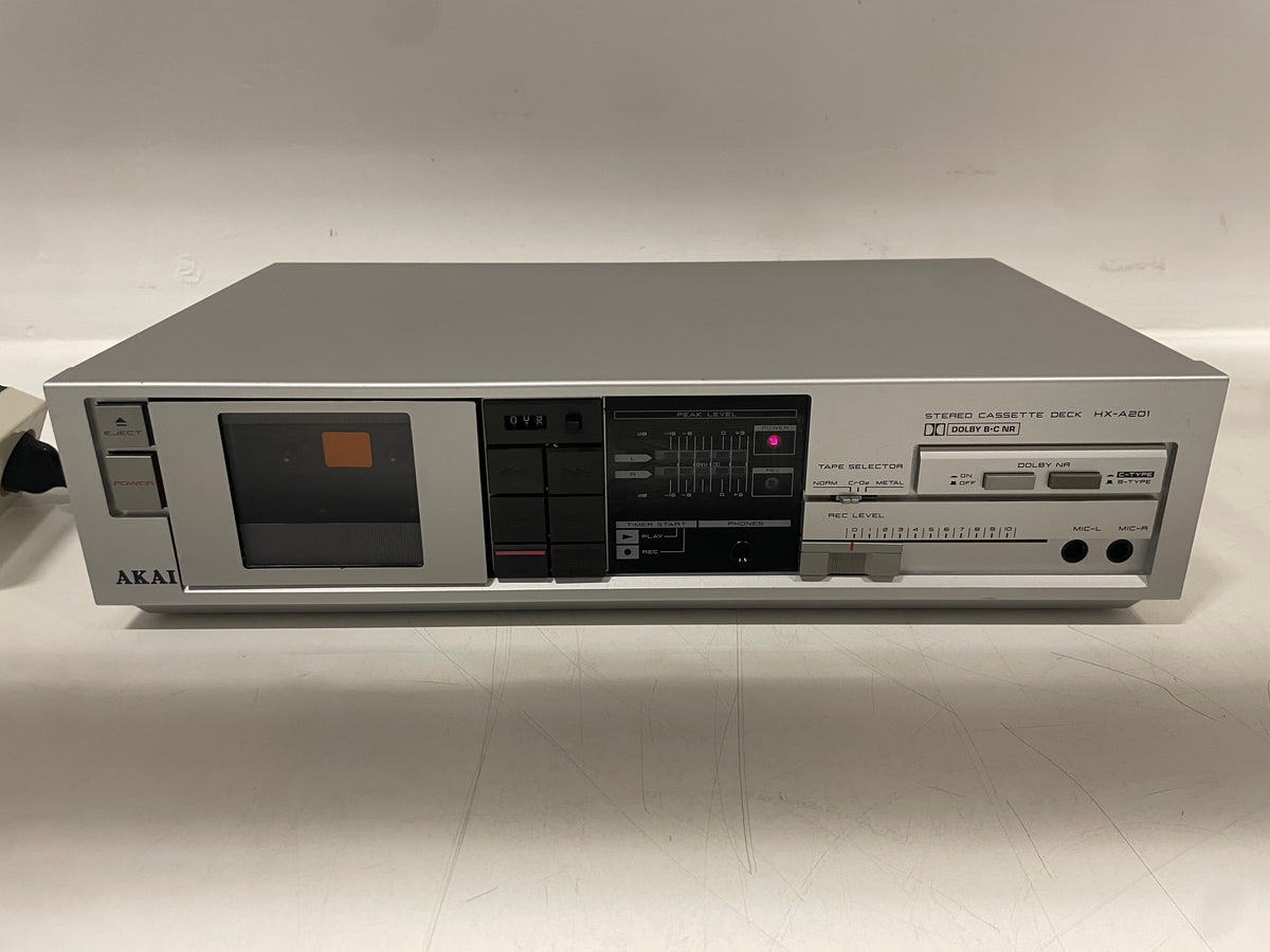 Akai – HX-A201 – Stereo Cassette Deck – Dolby B/C