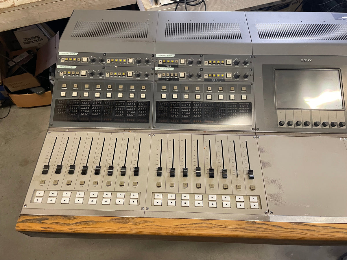 Sony – DMX-B4016 – Professional Digital Broadcast Audio Mixer – Power Tested – SOLD AS IS