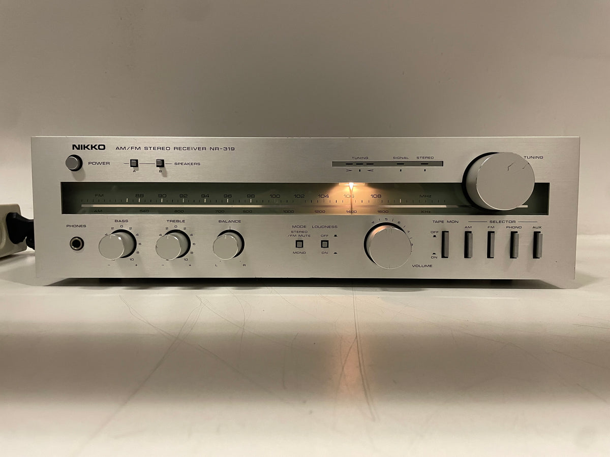Nikko – NR-319 –  AM/FM Stereo Receiver - Serviced (Pot-Meters Cleaned)