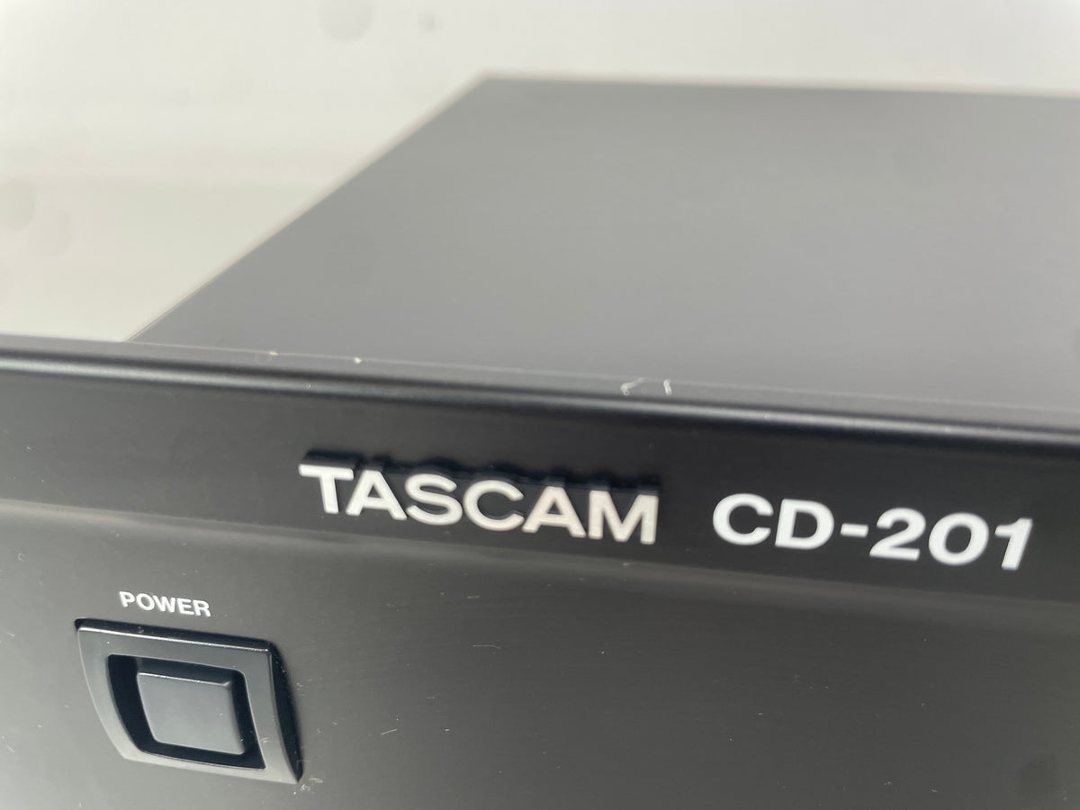 Tascam – CD-201 – Professional CD Player – Serviced (Repaired/Repainted) – Remote Included