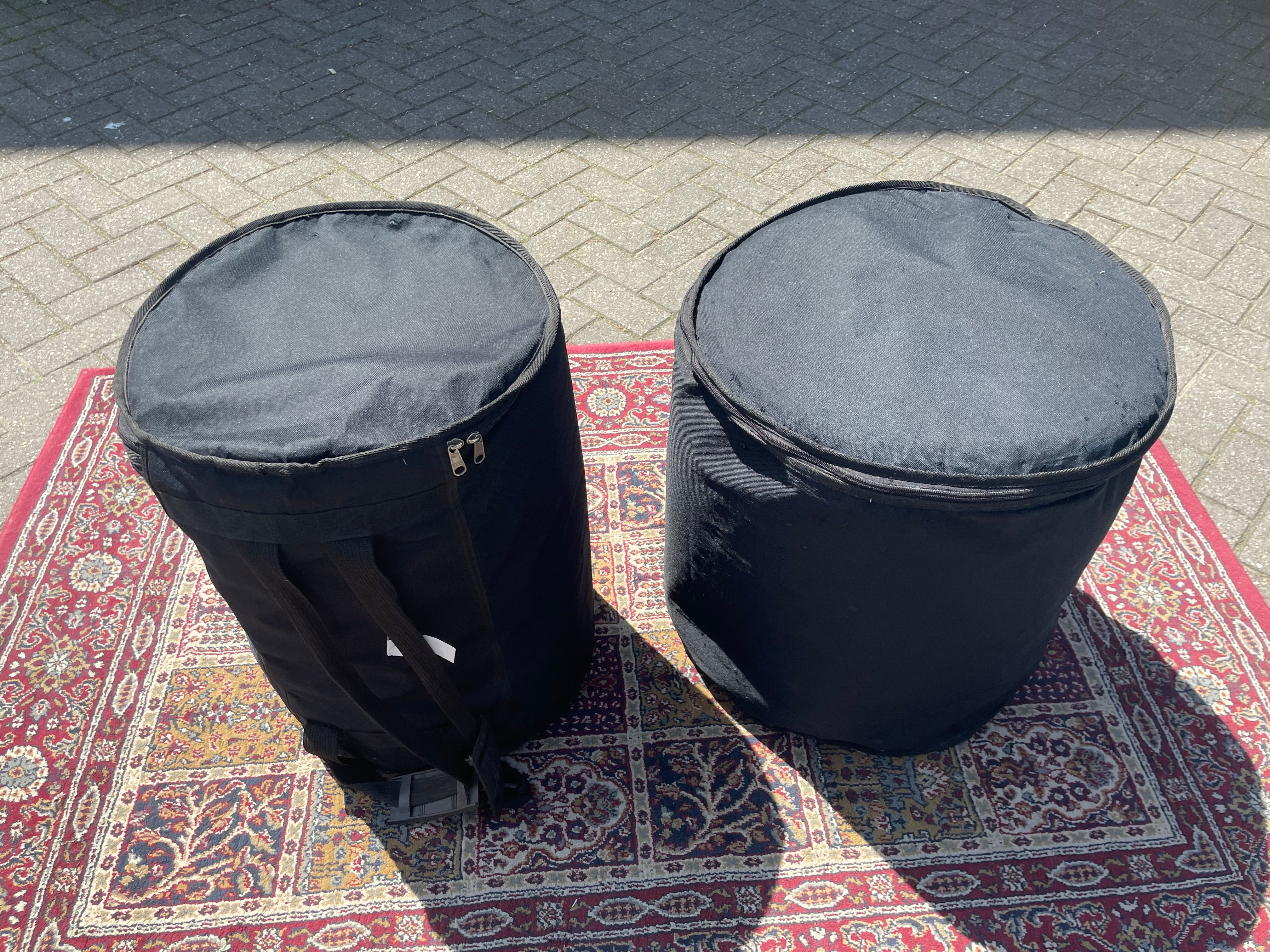 Yamaha - Hipgig MKI – Yellow Drum Kit – Vintage Rare Compact Drum Set - Inc. Cases